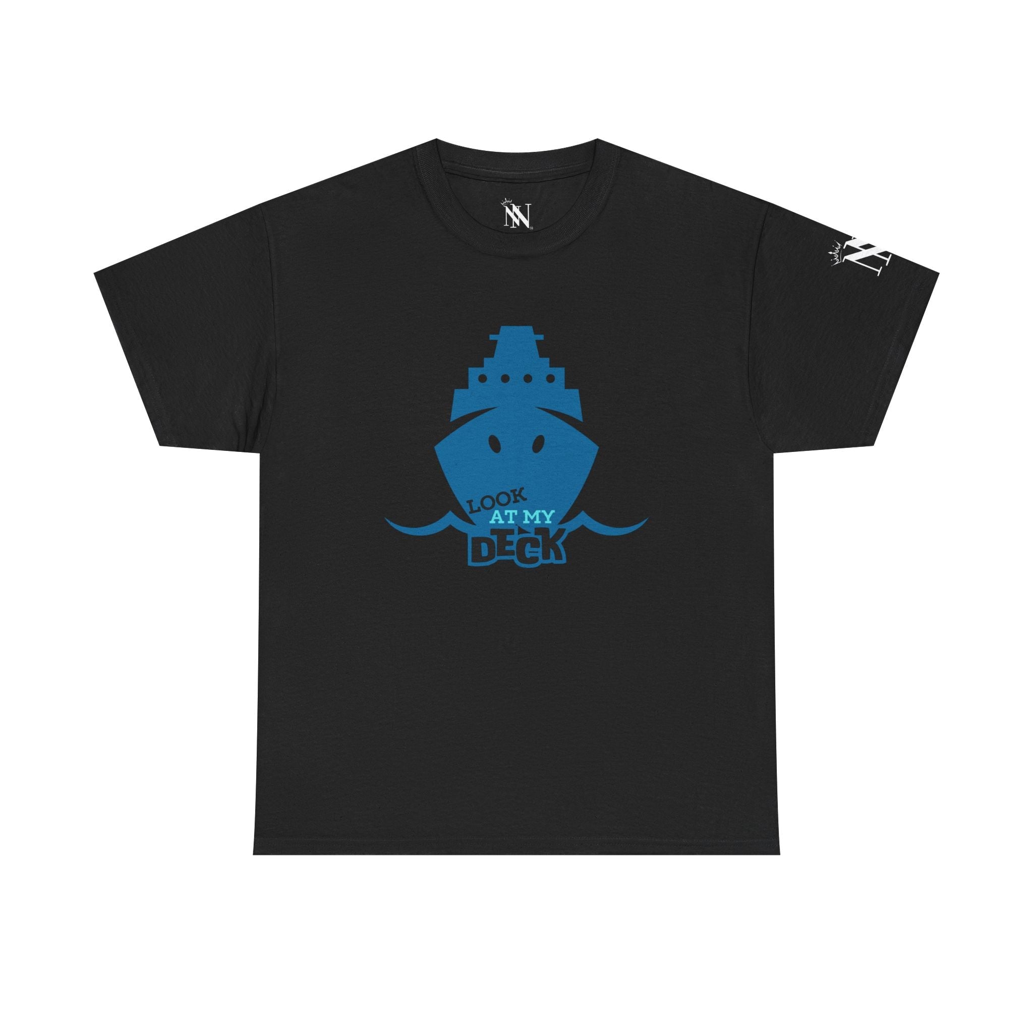 Look at My Deck Cruise Ship Vacation | Mix & Match 100% Cotton Unisex Fun-Flirty Lovers’ Tees