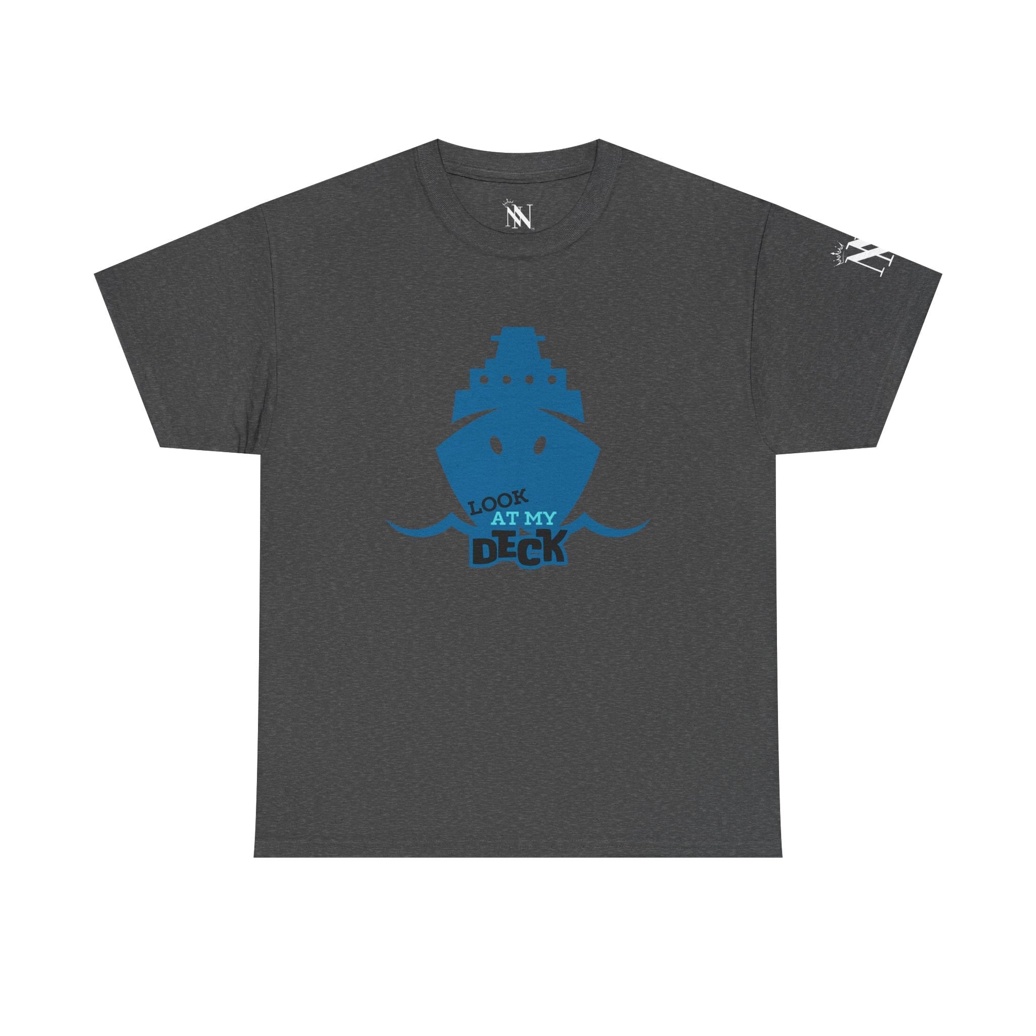 Look at My Deck Cruise Ship Vacation | Mix & Match 100% Cotton Unisex Fun-Flirty Lovers’ Tees