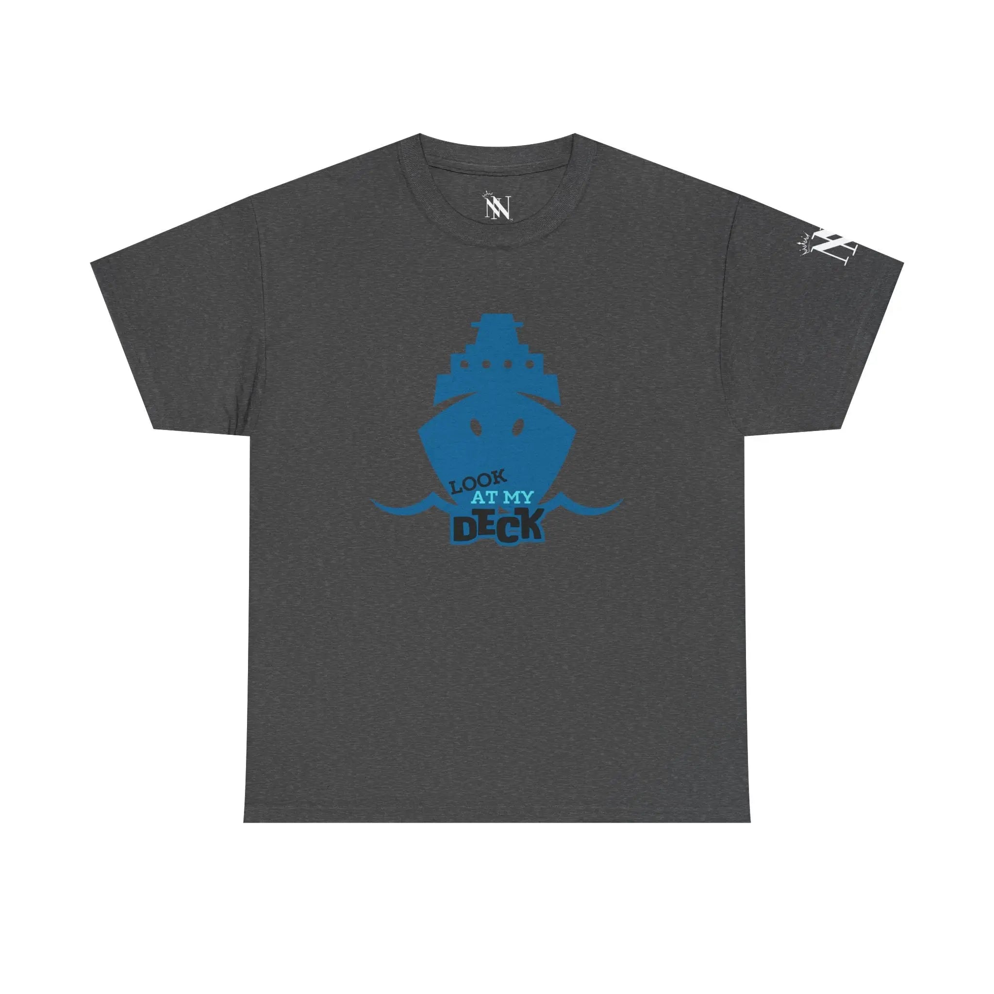 Look at My Deck Cruise Ship Vacation | Mix & Match 100% Cotton Unisex Fun-Flirty Lovers’ Tees