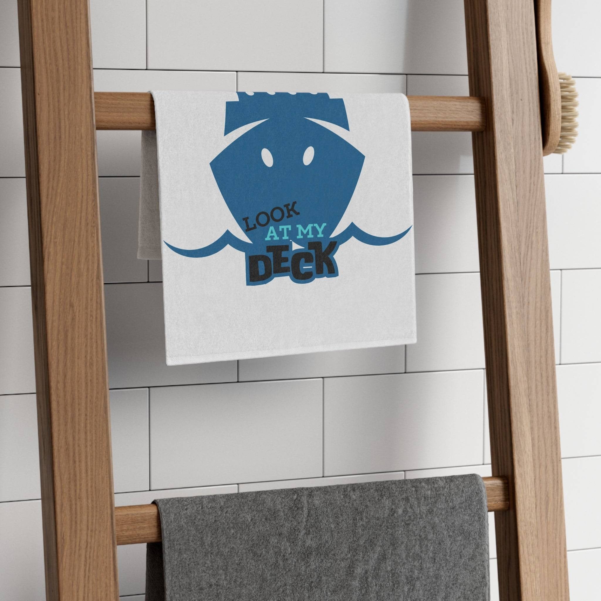 Look at My Deck | Mix & Match Soft Fun-Flirty Lovers’ Towels