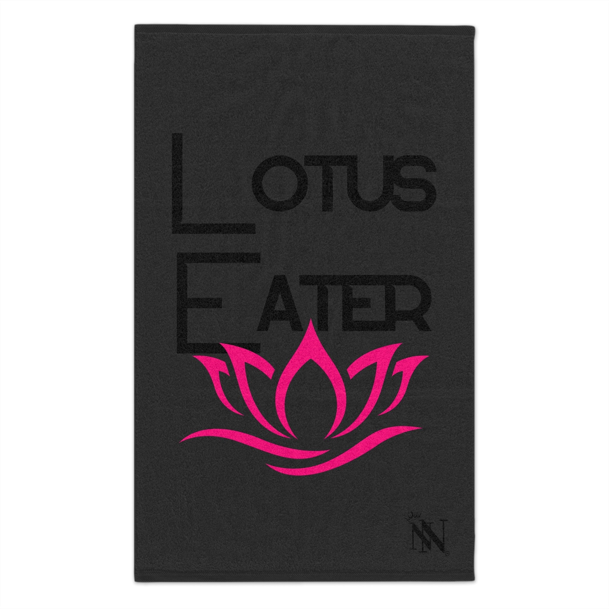 Lotus Eater Dark Grey | Mix & Match Soft Fun-Flirty Lovers’ Towels