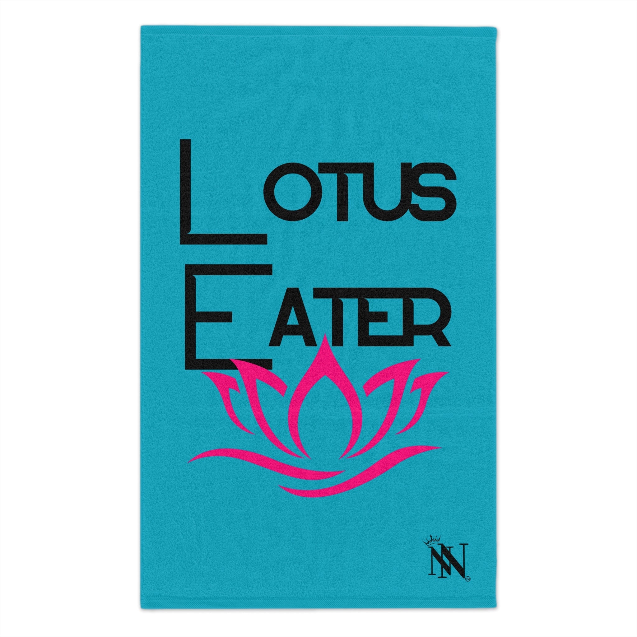 Lotus Eater Teal | Mix & Match Soft Fun-Flirty Lovers’ Towels