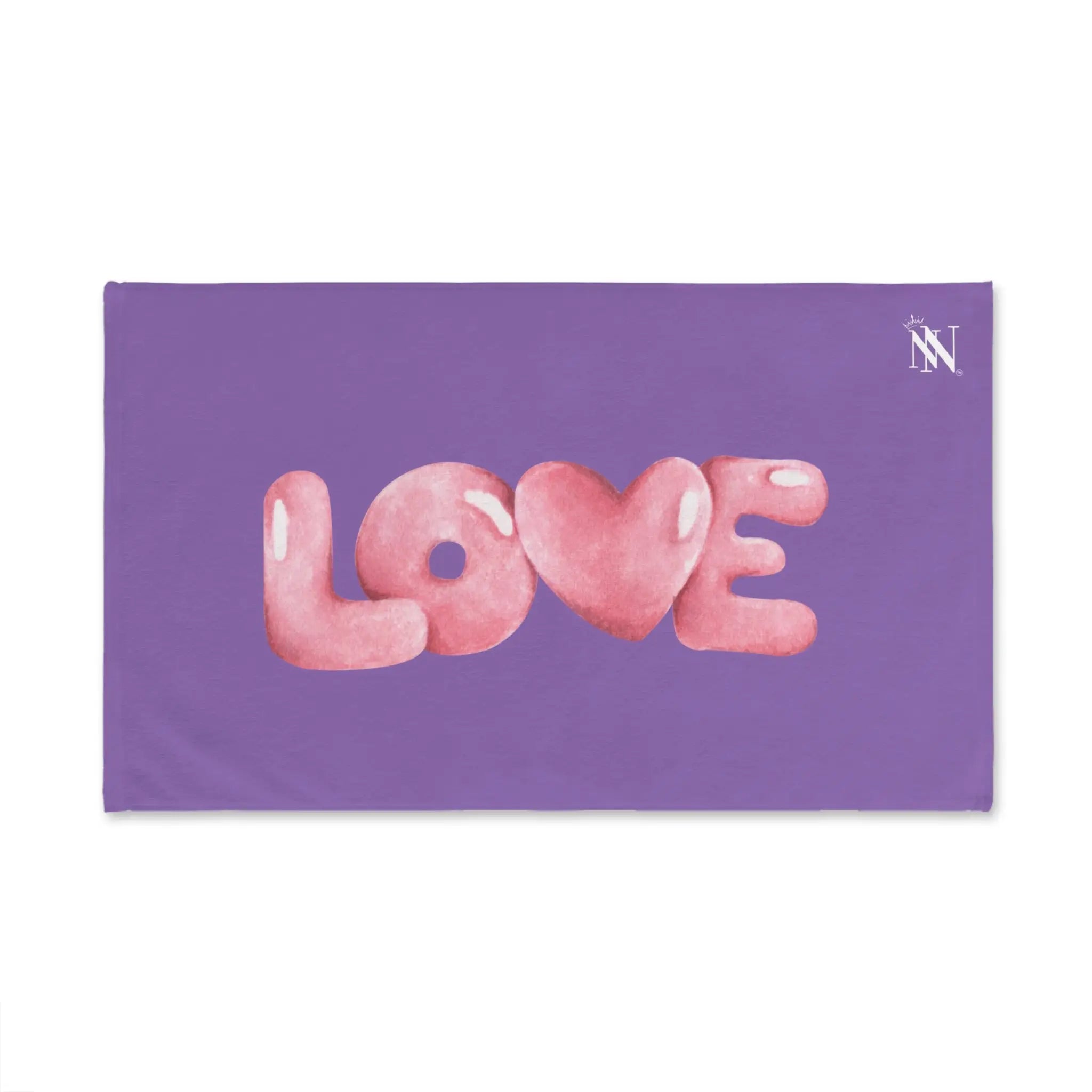 Love Bubble Lavendar | Mix & Match Original Fun-Flirty Lovers’ Towels