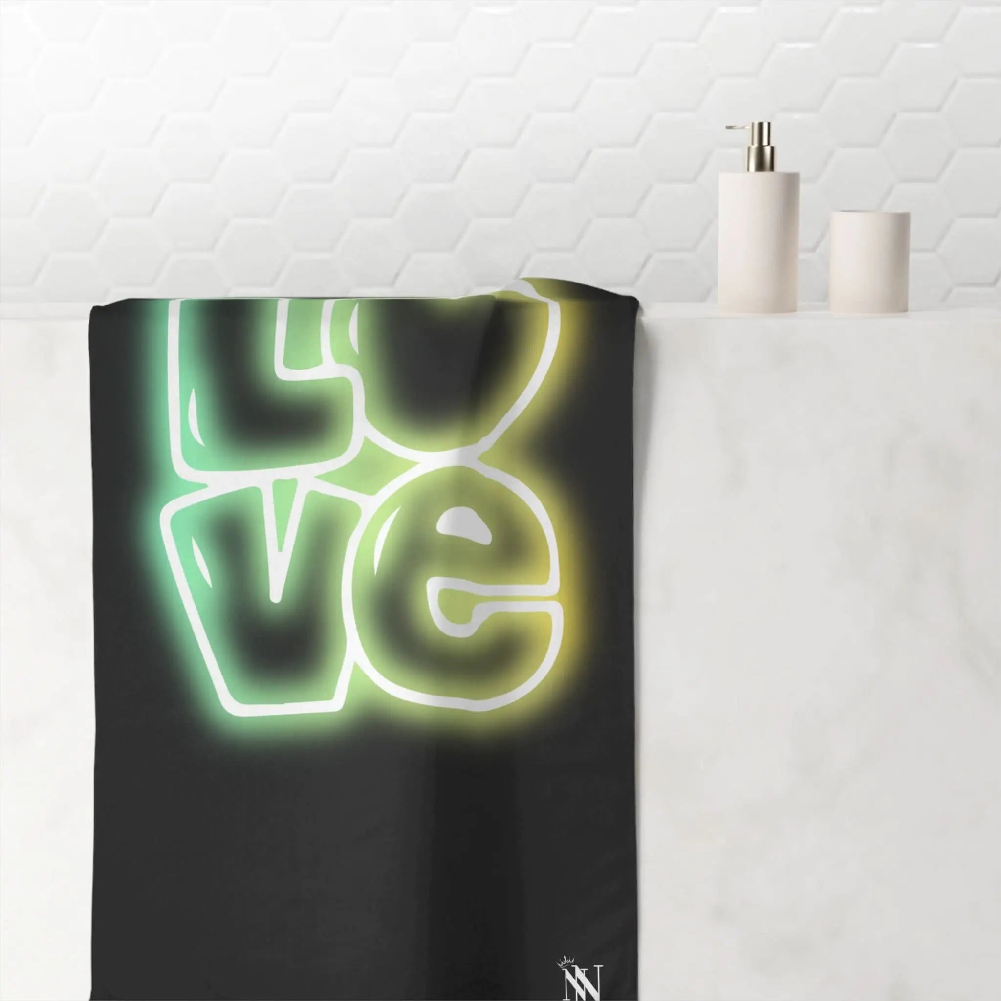 Love Bubble | Mix & Match Naughty XL Fun-Flirty Lovers’ Towels
