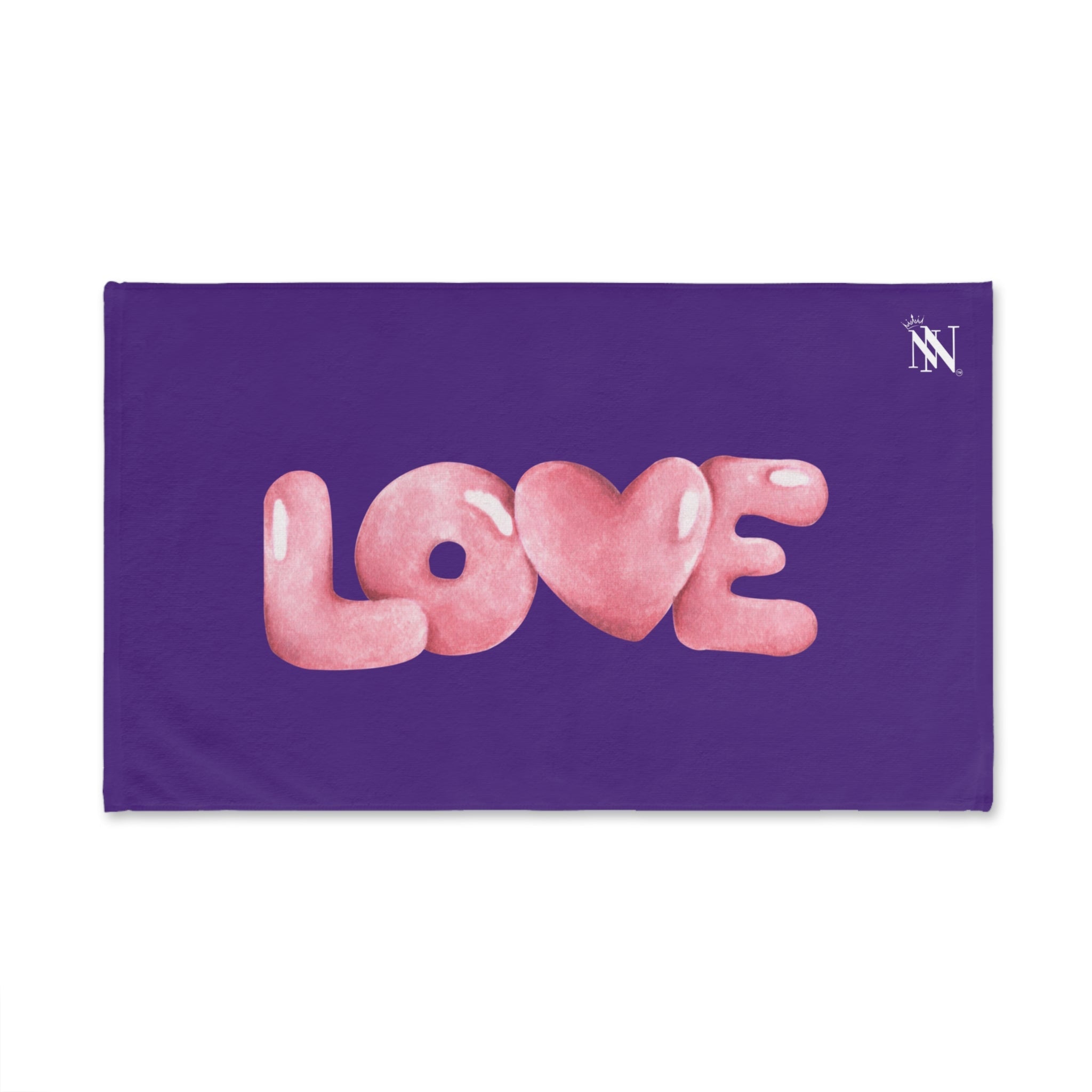 Love Bubble Purple | Mix & Match Original Fun-Flirty Lovers’ Towels