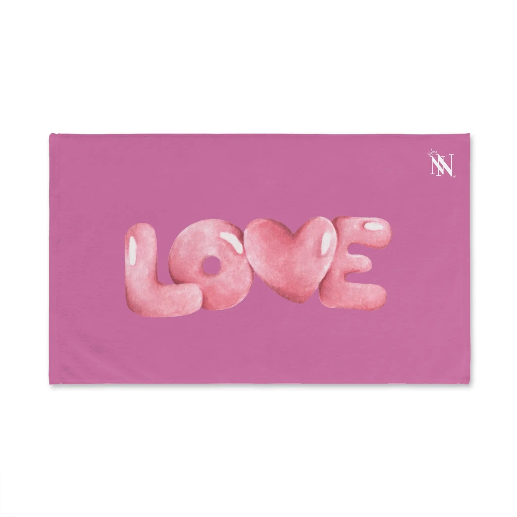 Love Bubble Soft Pink | Mix & Match Original Fun-Flirty Lovers’ Towels
