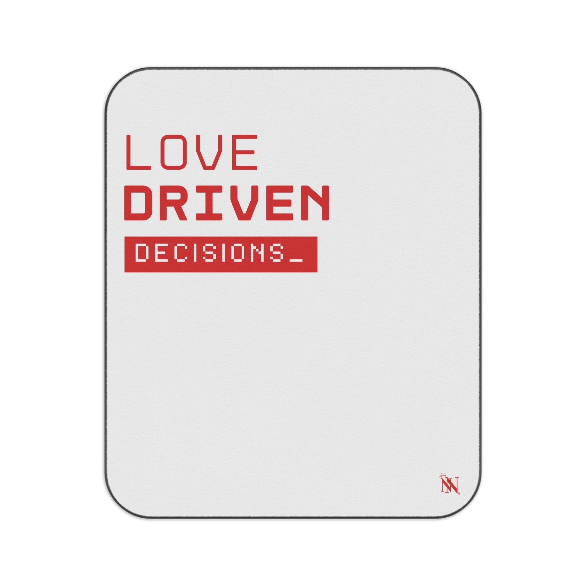 Love Driven Decisions | Mix Match Fun-Flirty Lovers’ Water-Resistant Blankets