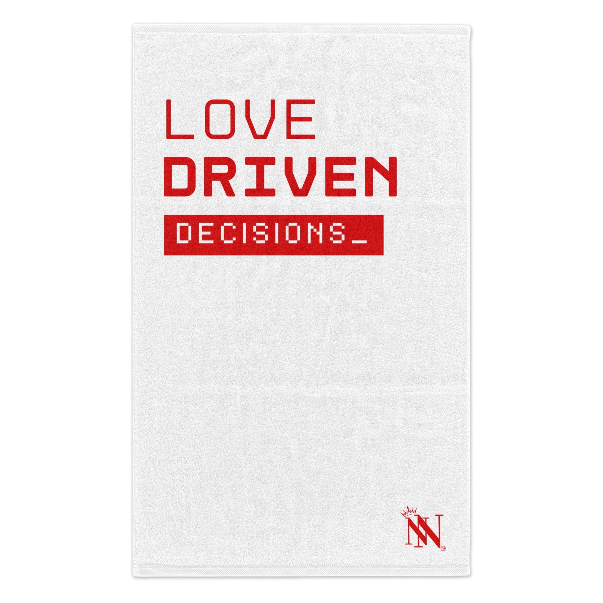 Love Driven Decisions | Mix & Match Soft Fun-Flirty Lovers’ Towels