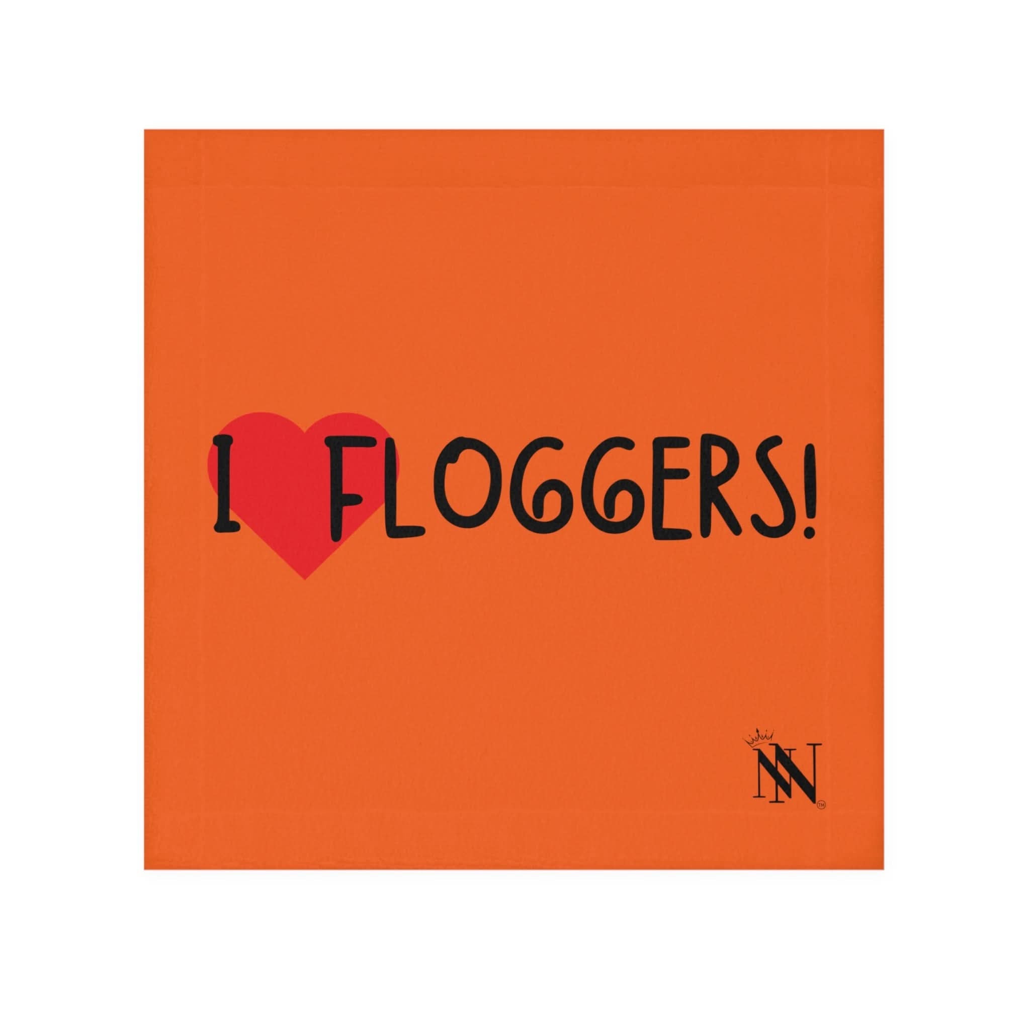 Love Floggers Orange | Mix & Match Lils’ Fun-Flirty Lovers’ Towels