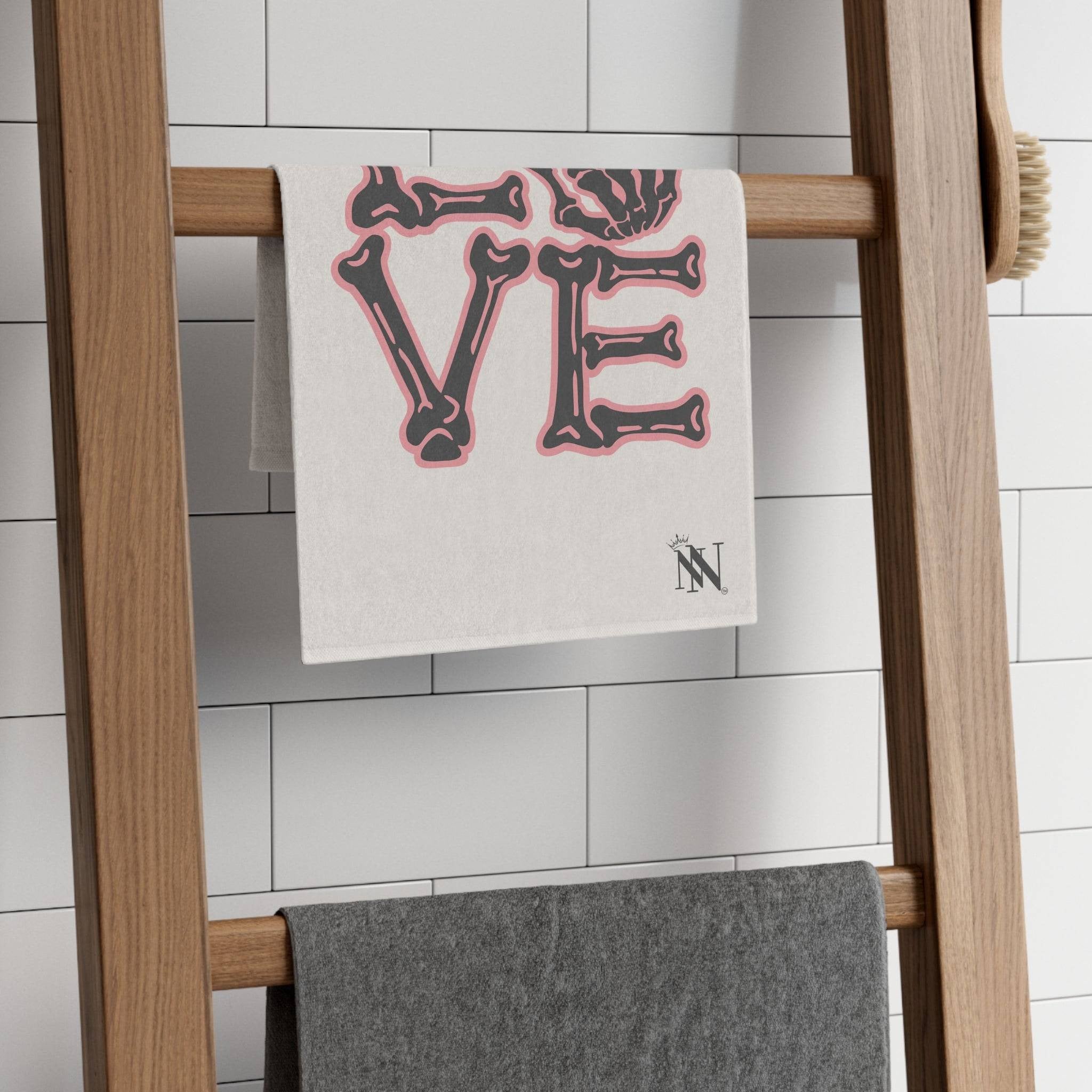 Love Horns Countdown to Cum | Mix & Match Soft Fun-Flirty Lovers’ Towels