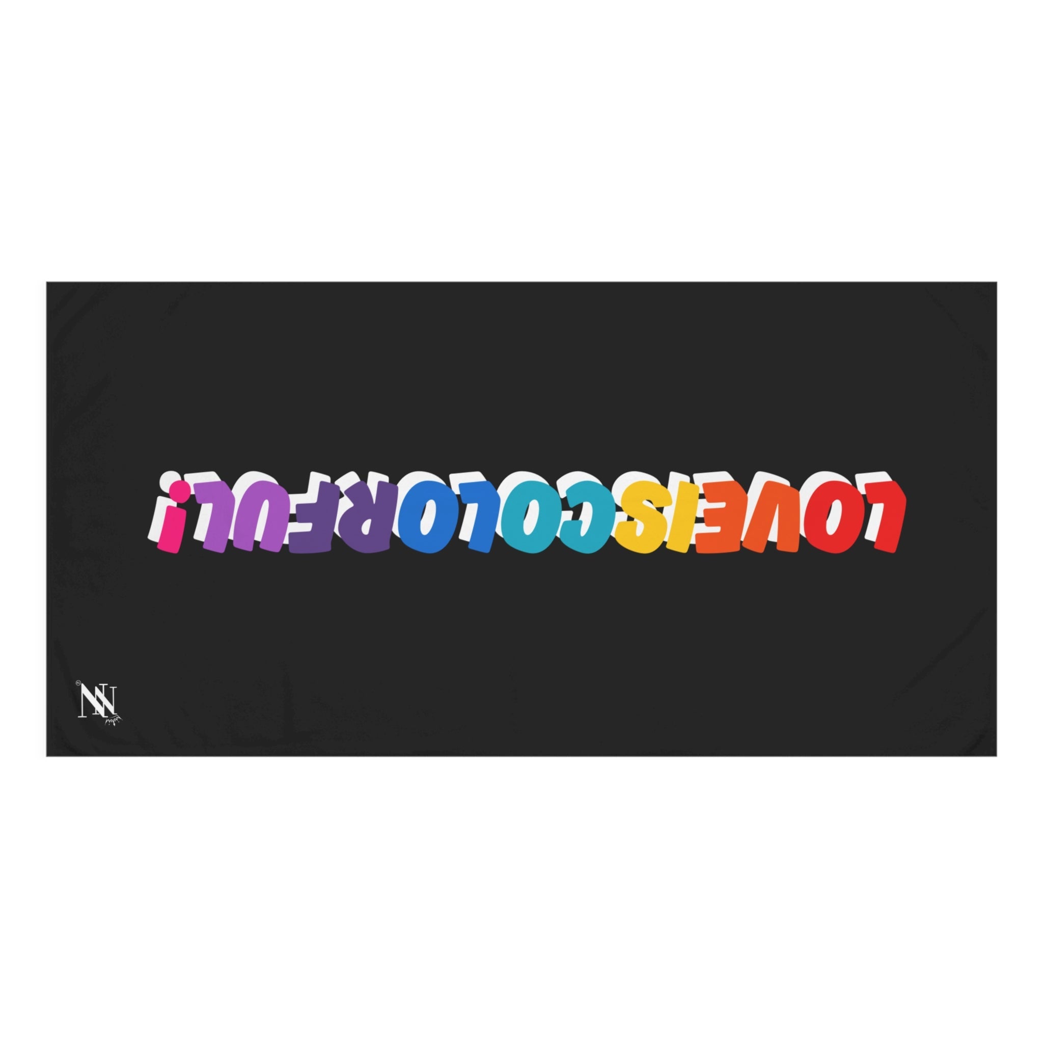 Love is Colorful! | Mix & Match XL Fun-Flirty Lovers’ Towels