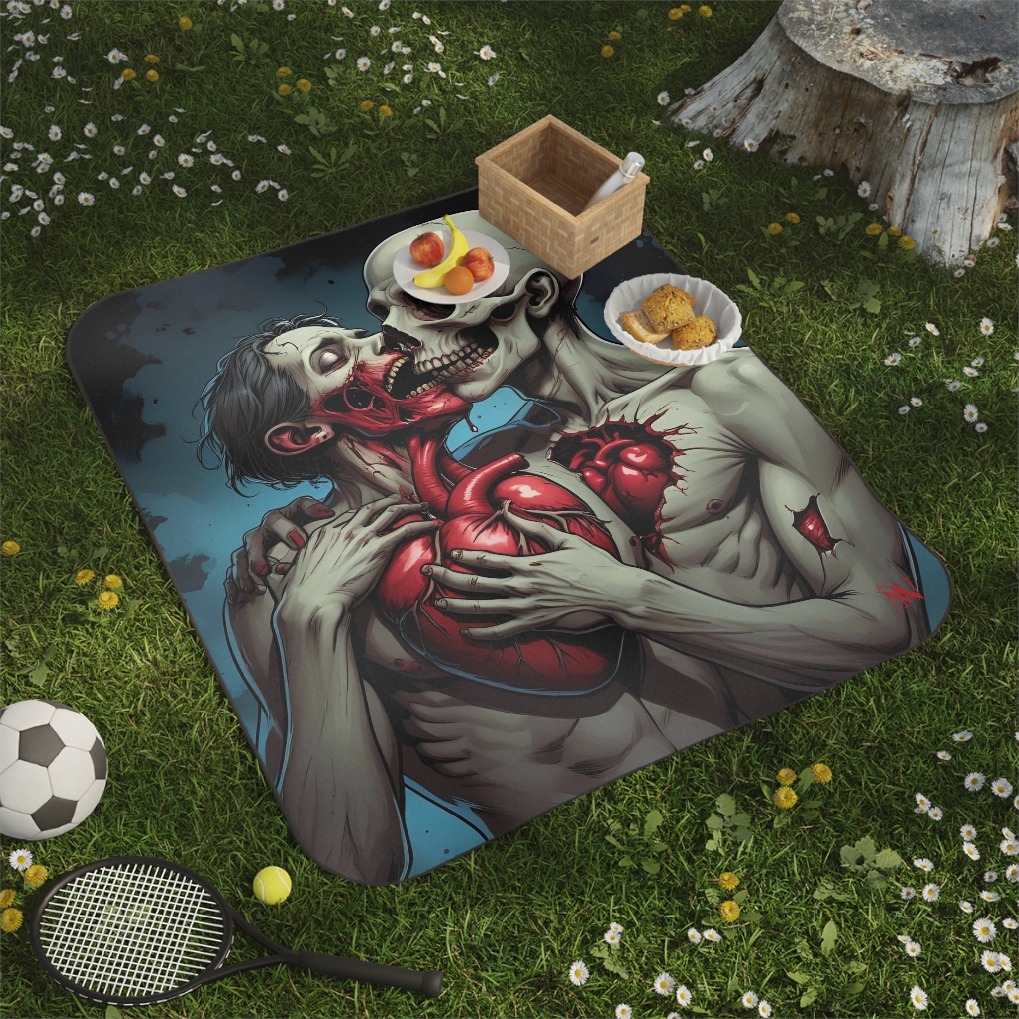 Love is Death | Mix Match Fun-Flirty Lovers’ Water-Resistant Blankets