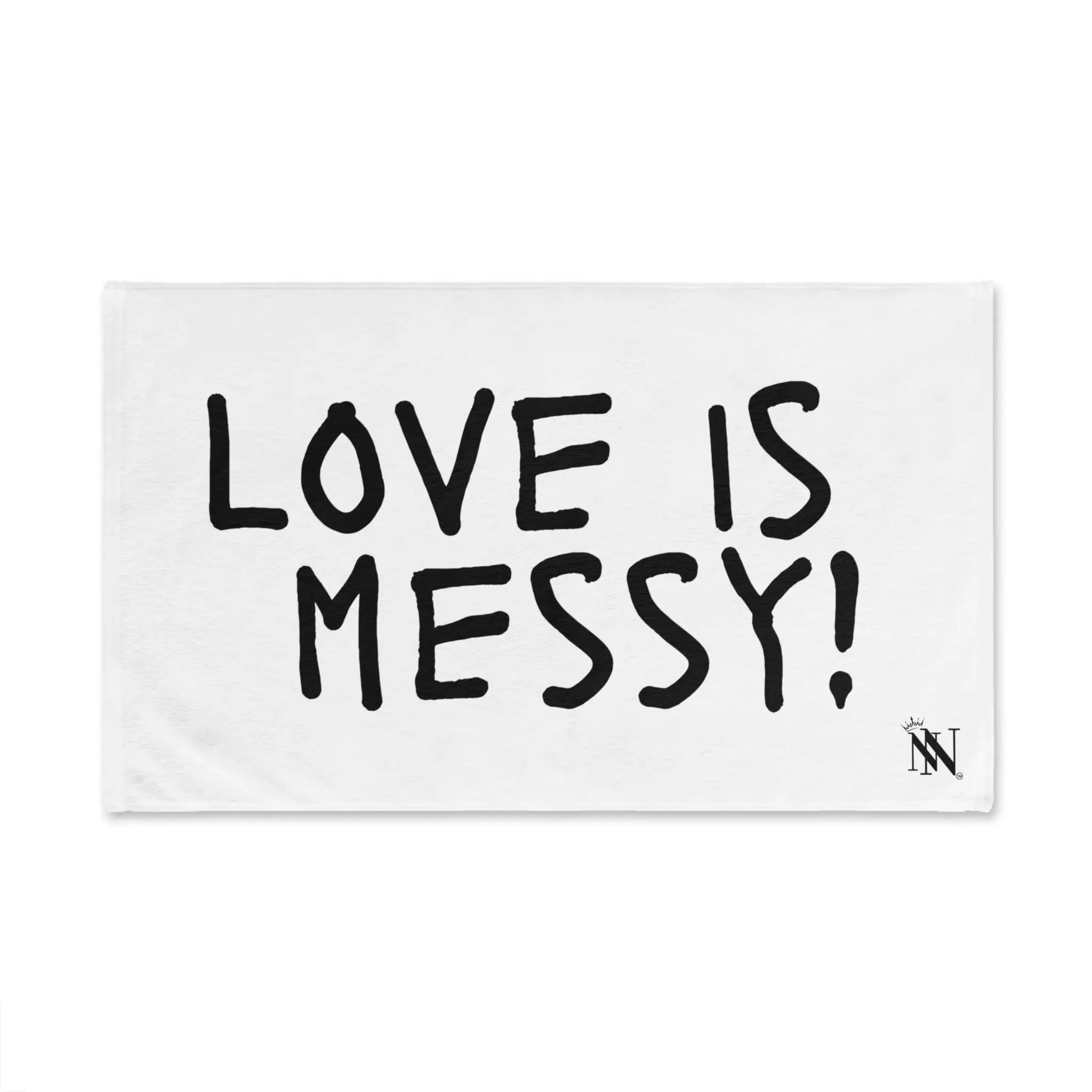 Love is Messy | Mix & Match Classic Fun-Flirty Lovers’ Towels