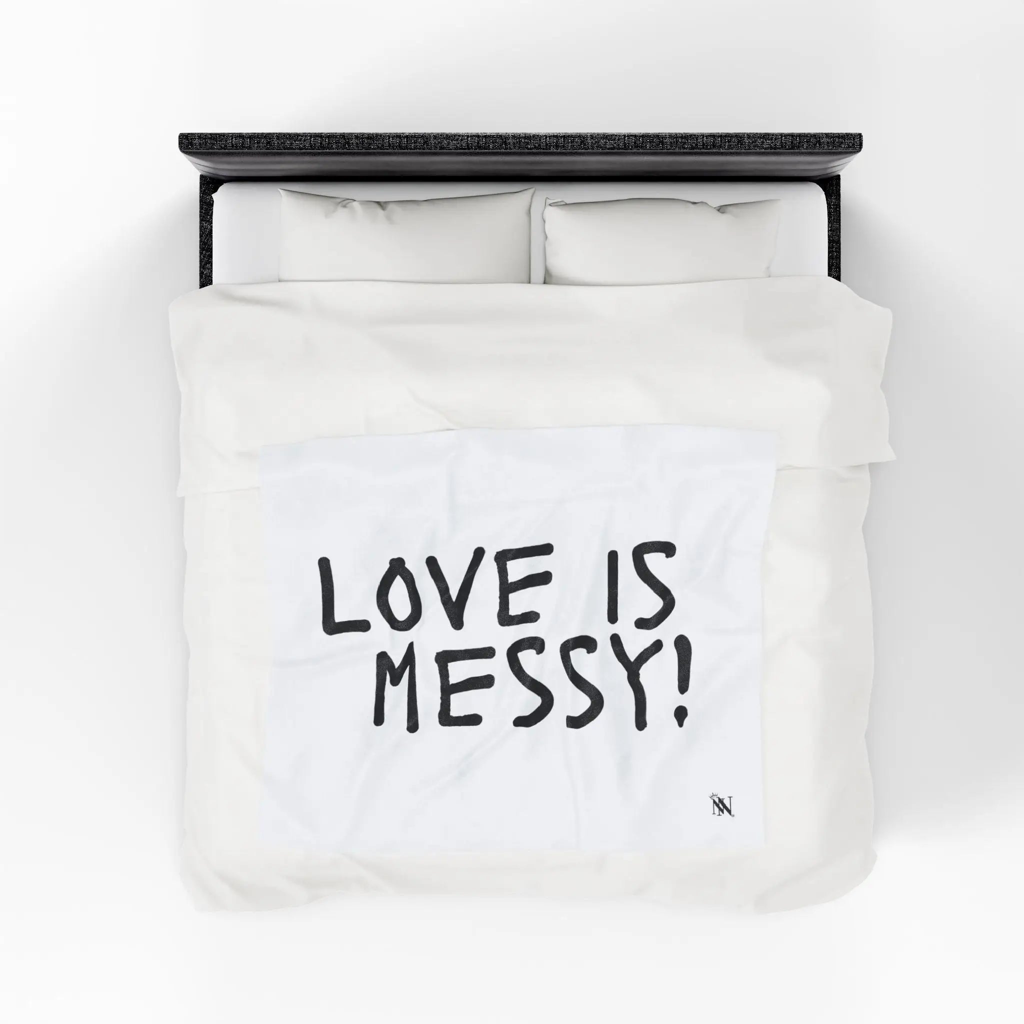 Love is Messy | Mix & Match Soft Fun-Flirty Lovers’ Blankets