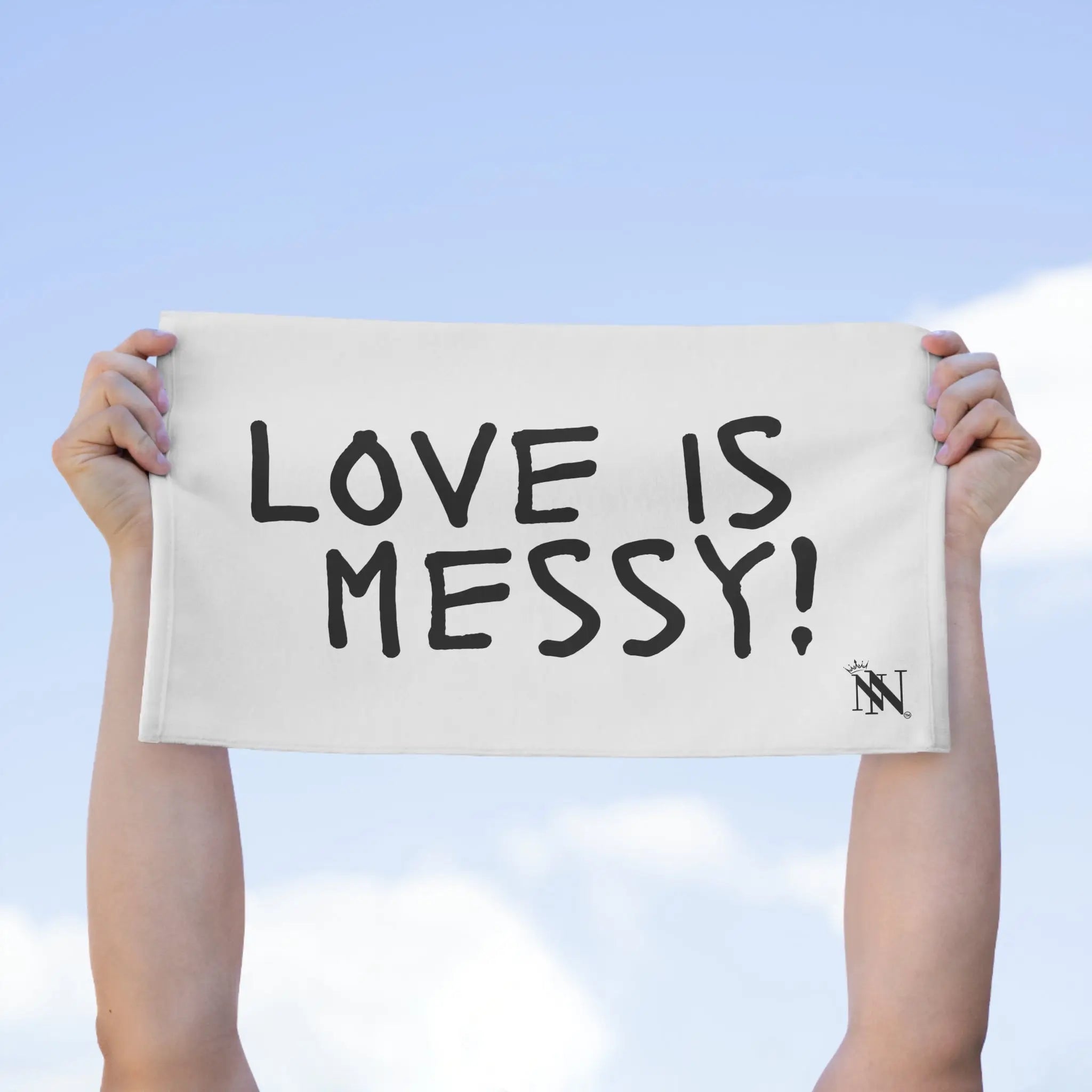 Love is Messy | Mix & Match Soft Fun-Flirty Lovers’ Towels
