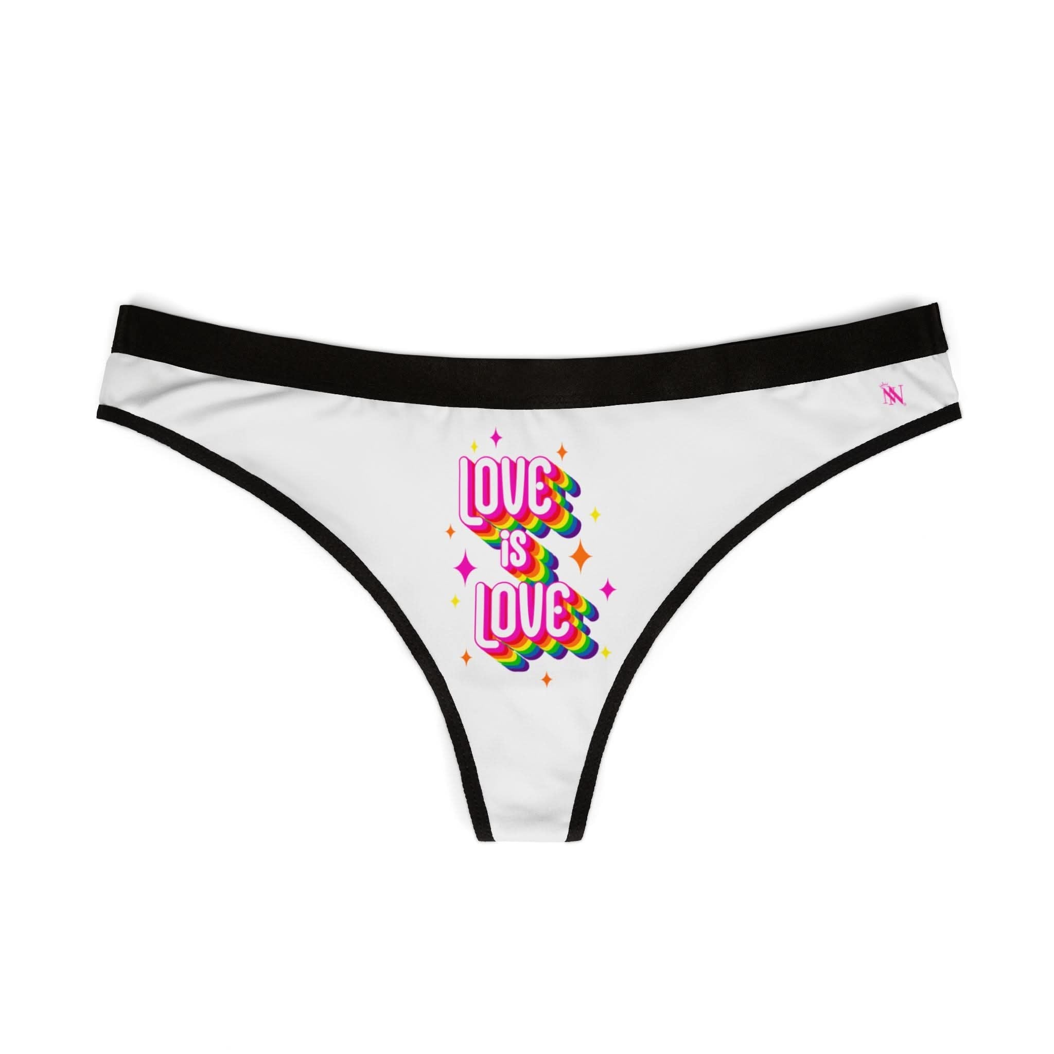 Love is Love Mix Match Women’s Thong Sex Panties | Playful Gifts