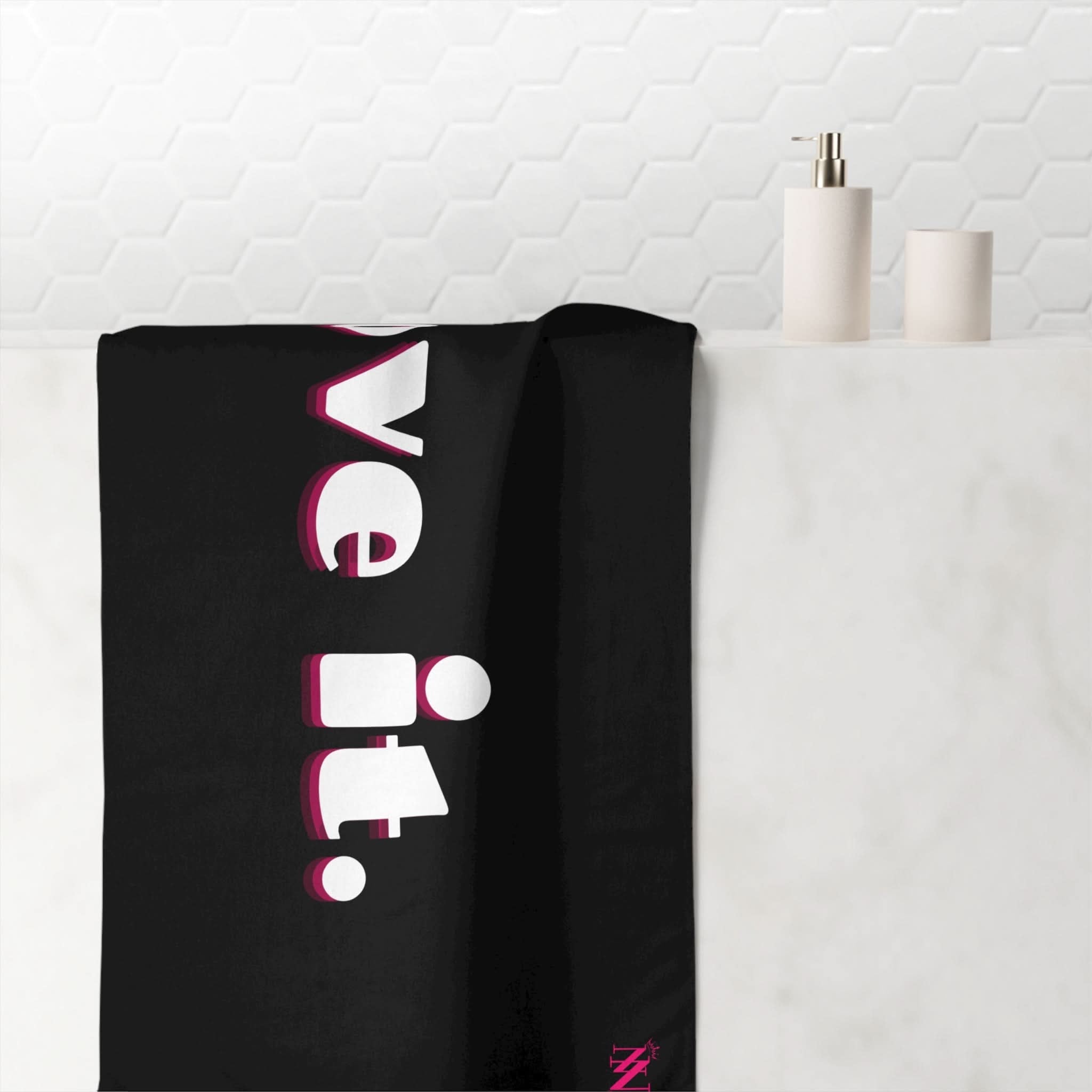 Love It | Mix & Match Naughty XL Fun-Flirty Lovers’ Towels