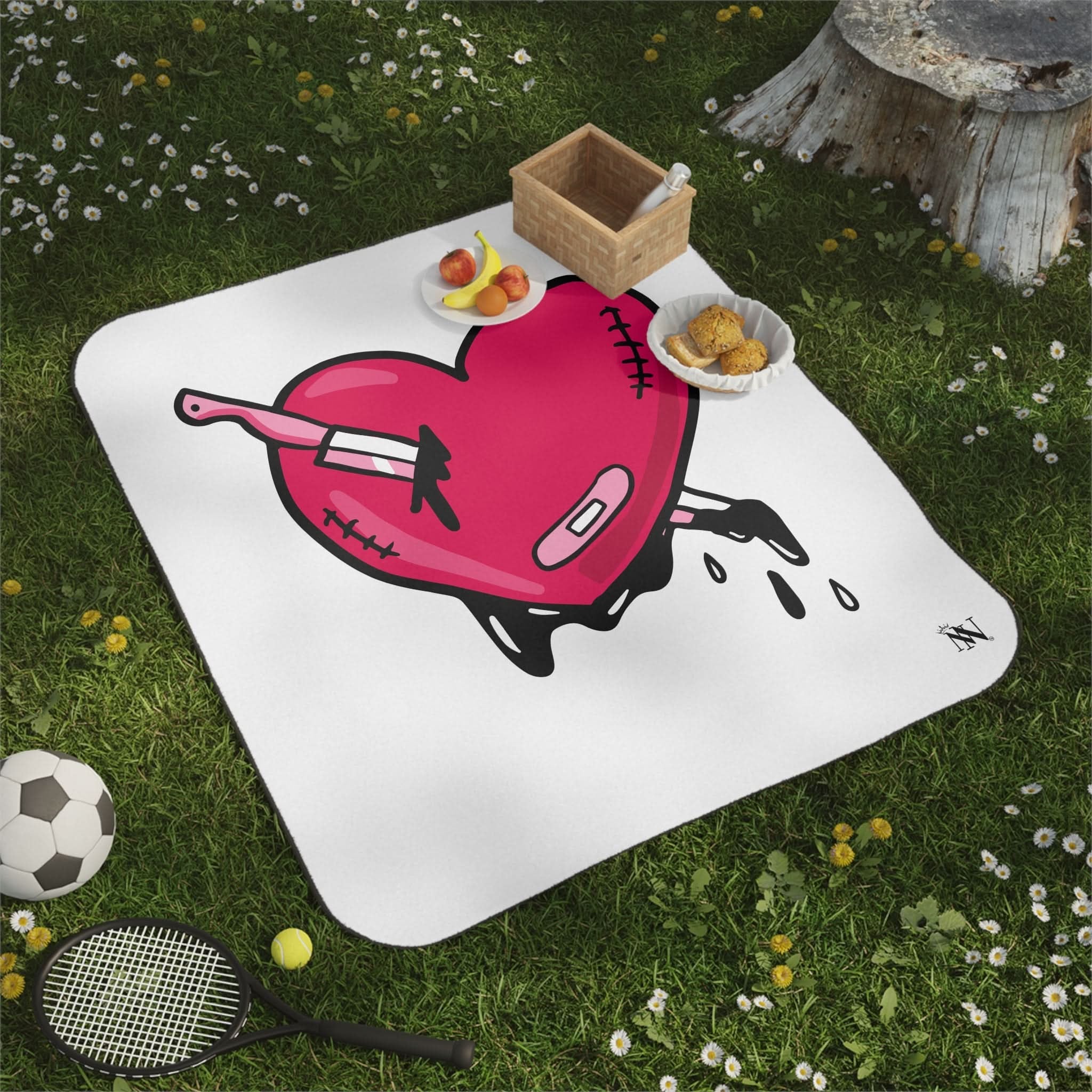 Love Kills | Mix Match Fun-Flirty Lovers’ Water-Resistant Blankets