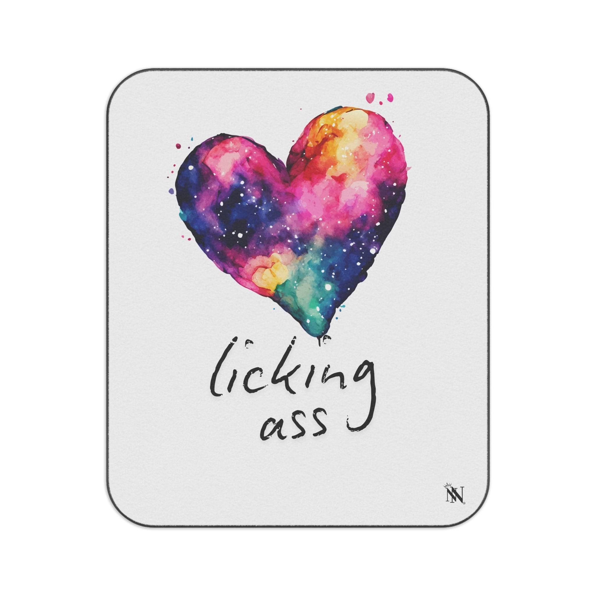 Love Licking Ass | Mix Match Fun-Flirty Lovers’ Water-Resistant Blankets