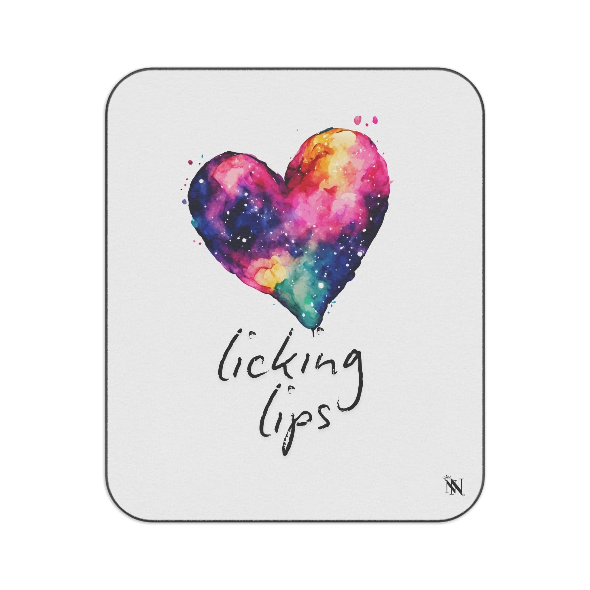 Love Licking Lips | Mix Match Fun-Flirty Lovers’ Water-Resistant Blankets
