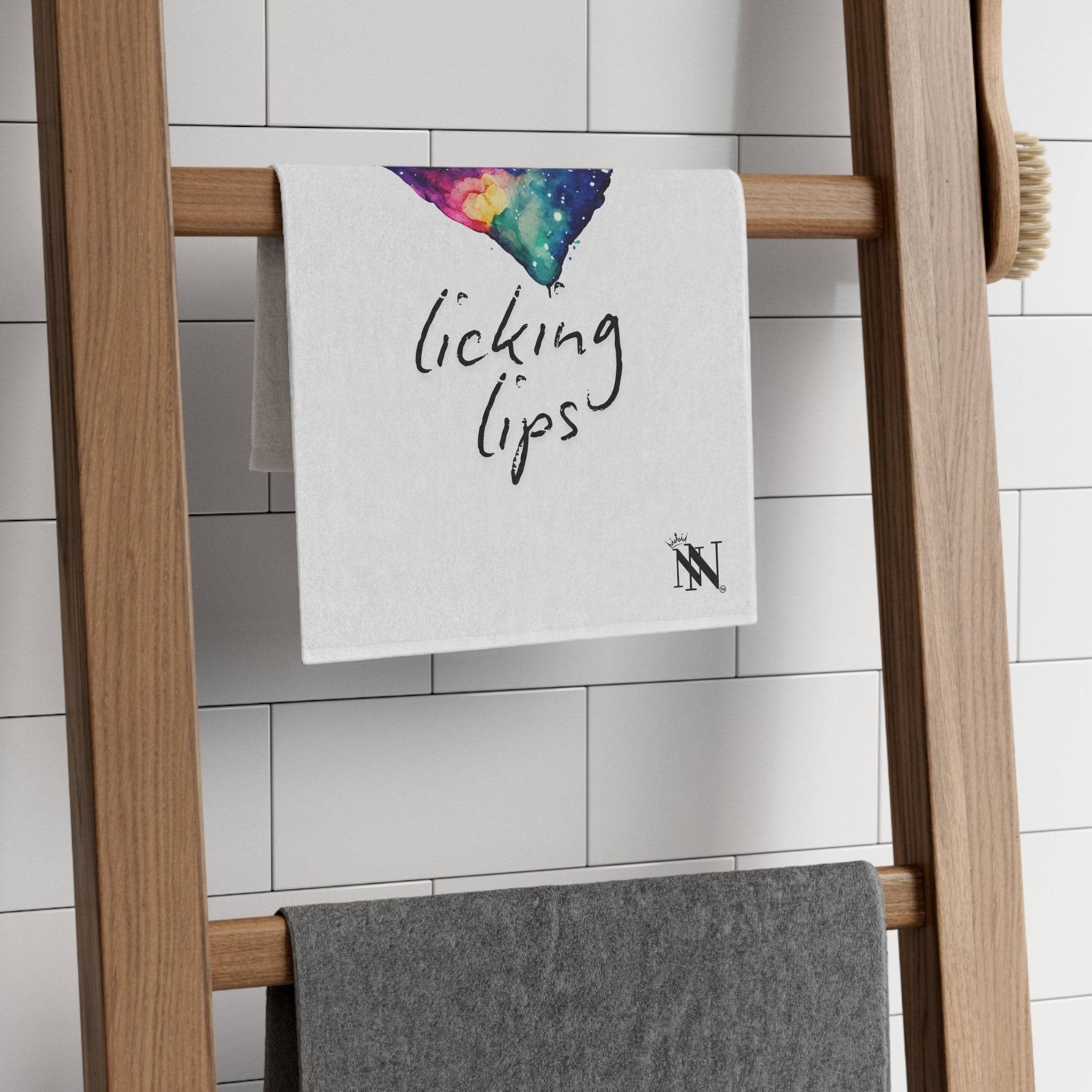Love Licking Lips | Mix & Match Soft Fun-Flirty Lovers’ Towels