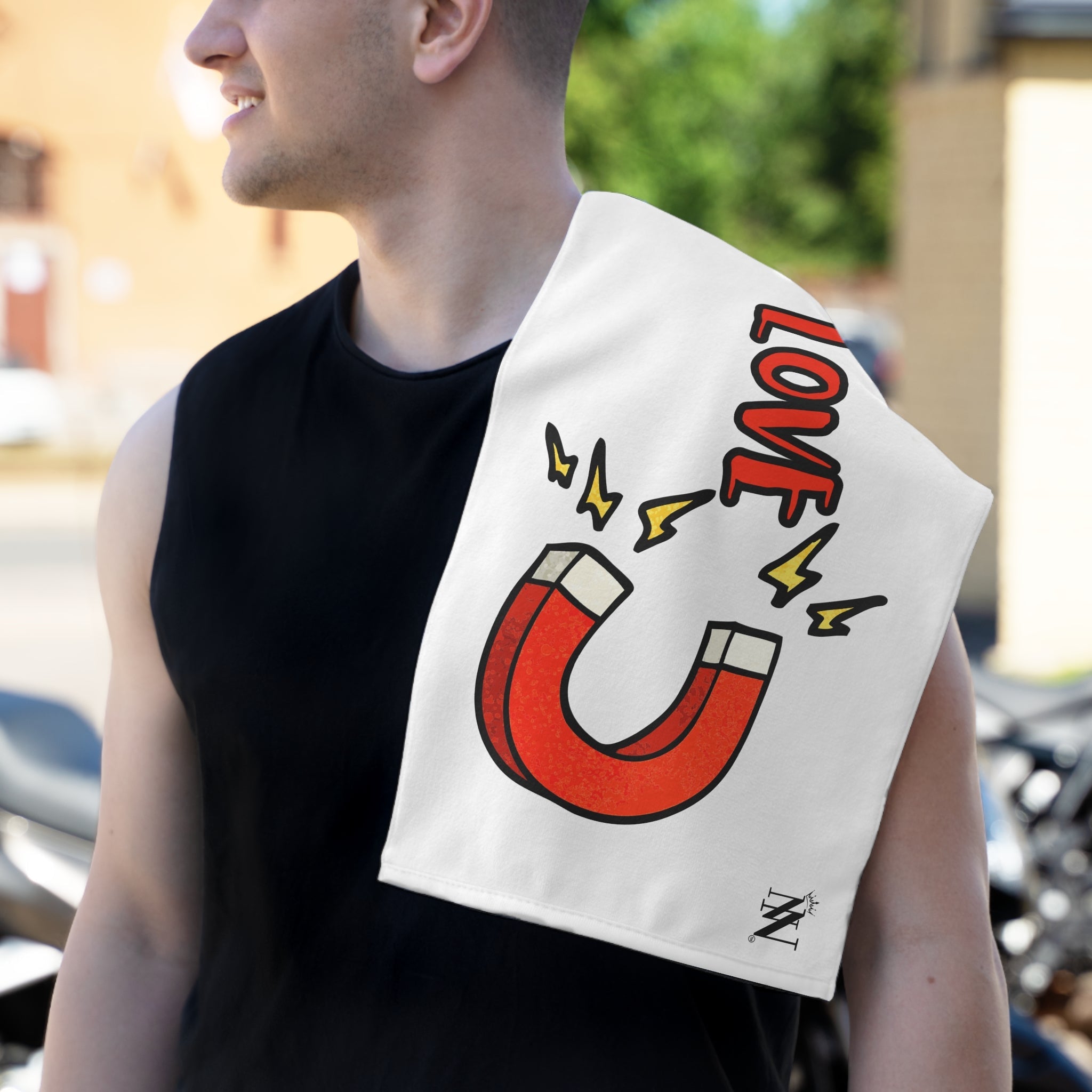 Love Magnet | Mix & Match Soft Fun-Flirty Lovers’ Towels