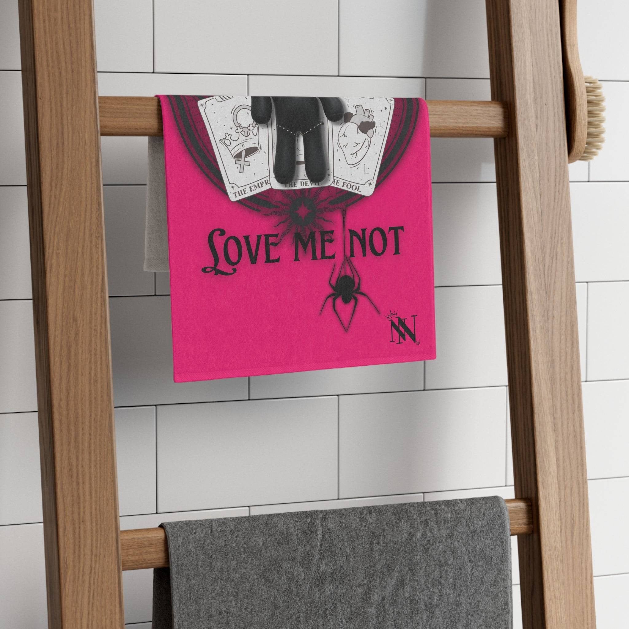 Love Me Not Pink Mix & Match Soft Sex Towels | Flirty Lovers’ Gifts