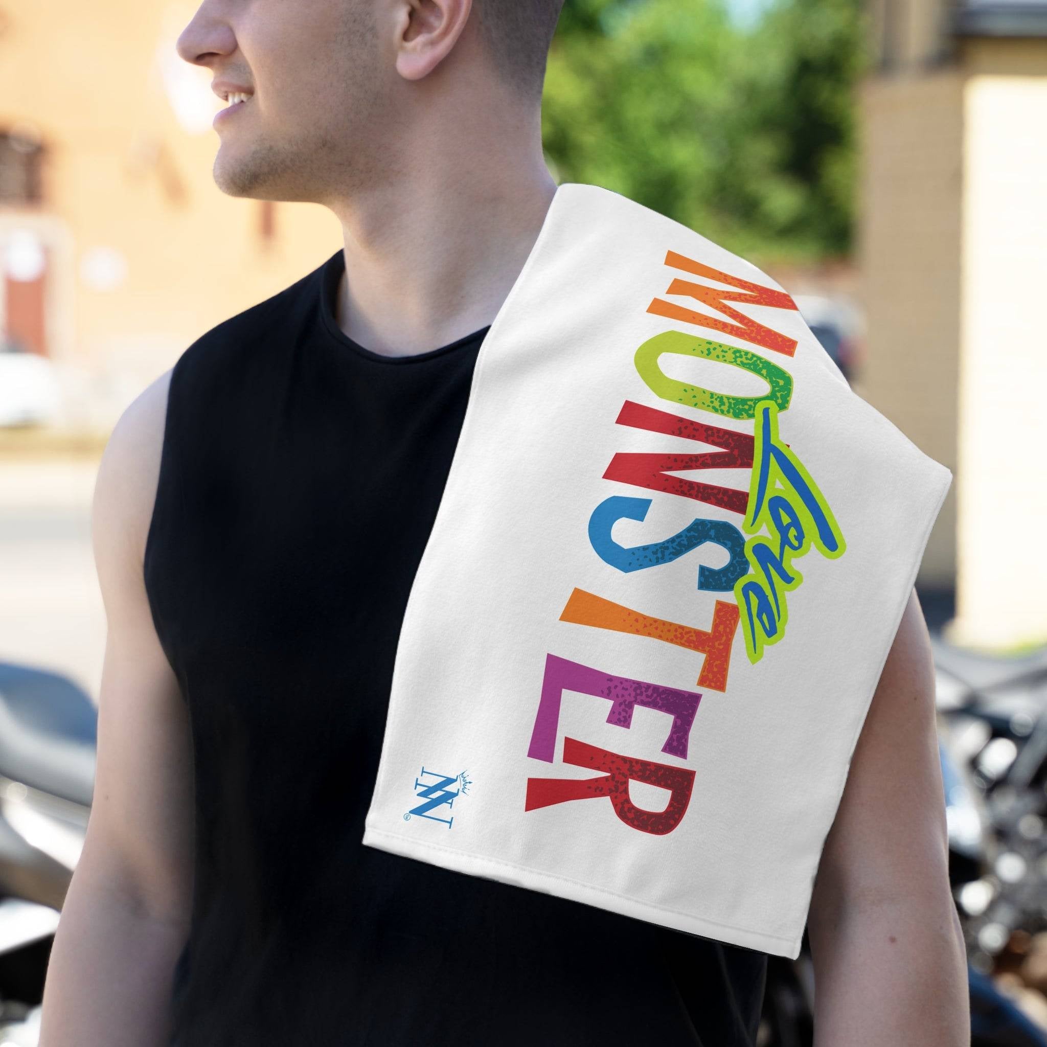 Love Monster | Mix & Match Soft Fun-Flirty Lovers’ Towels