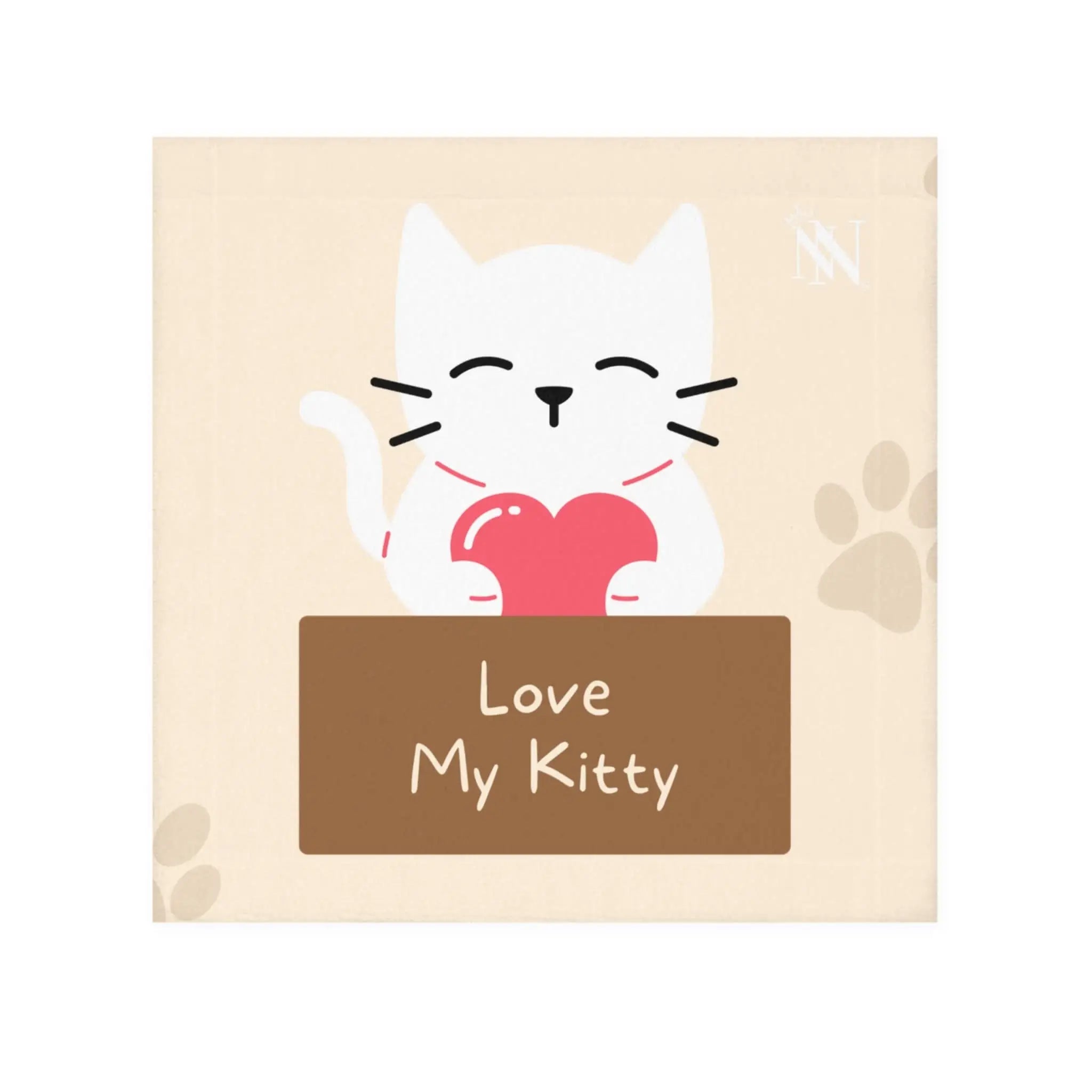 Love My Kitty | Mix & Match Lils’ Fun-Flirty Lovers’ Towels