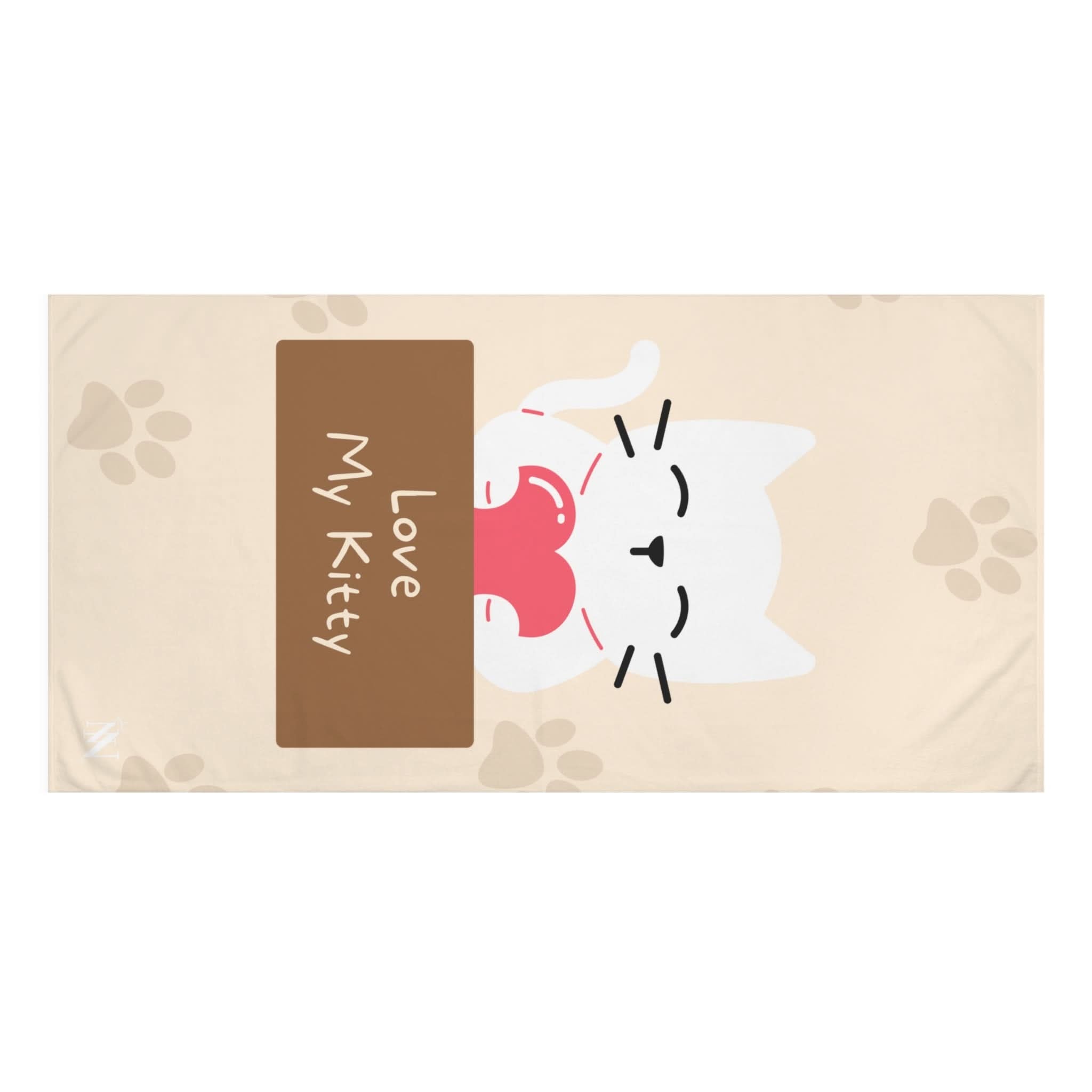Love My Kitty | Mix & Match Naughty XL Fun-Flirty Lovers’ Towels