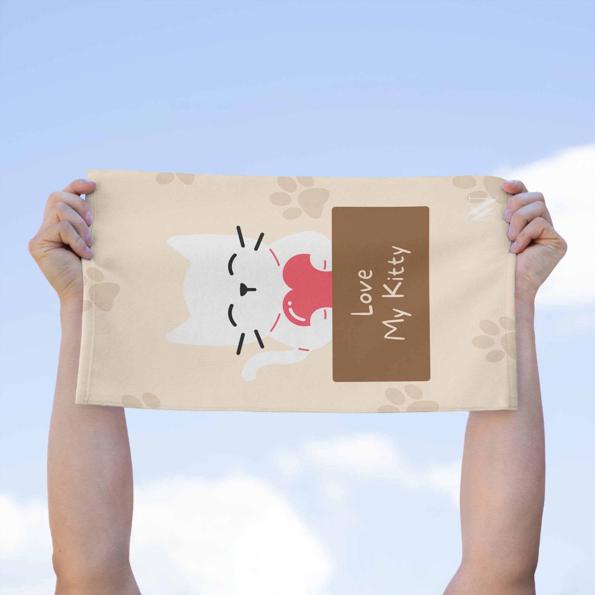 Love My Kitty | Mix & Match Soft Fun-Flirty Lovers’ Towels