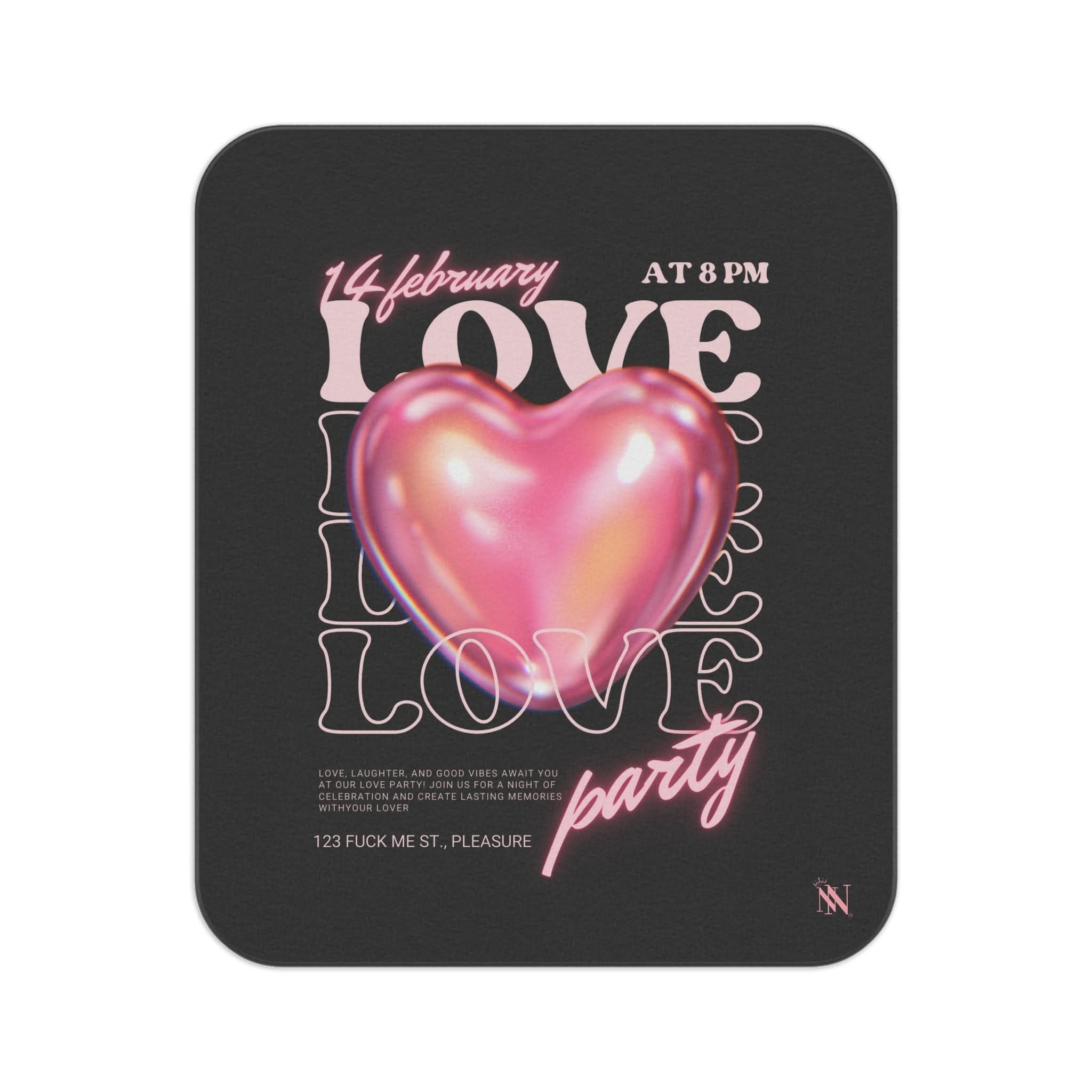 Love Party | Mix Match Fun-Flirty Lovers’ Water-Resistant Blankets