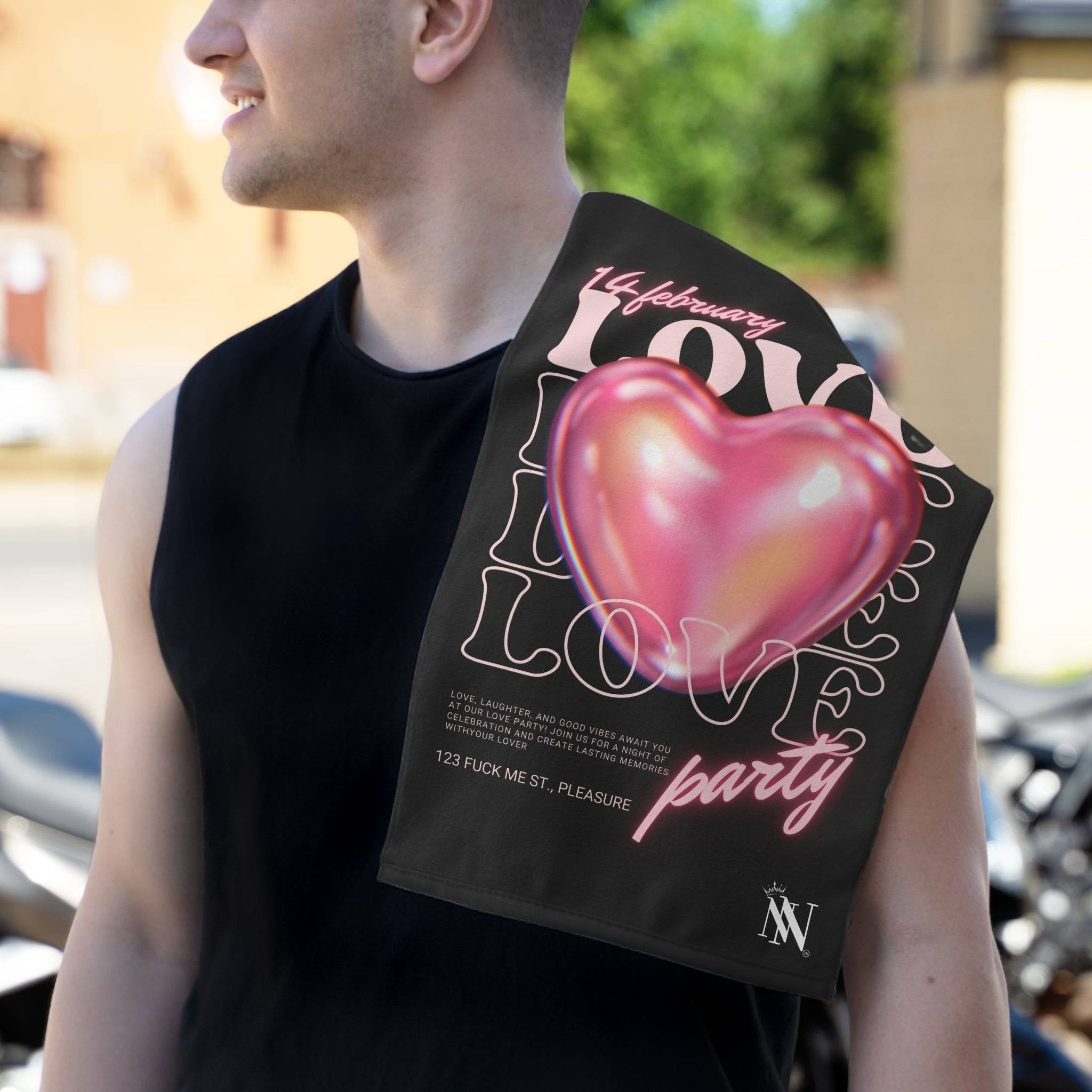 Love Party | Mix & Match Soft Fun-Flirty Lovers’ Towels