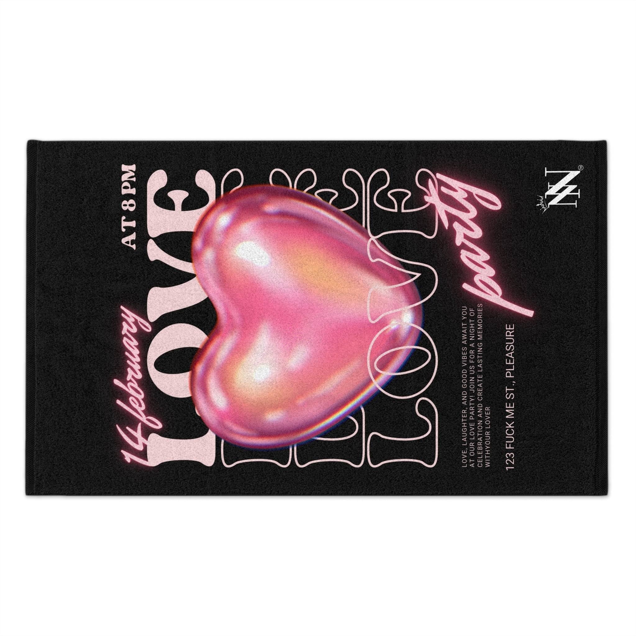 Love Party | Mix & Match Soft Fun-Flirty Lovers’ Towels