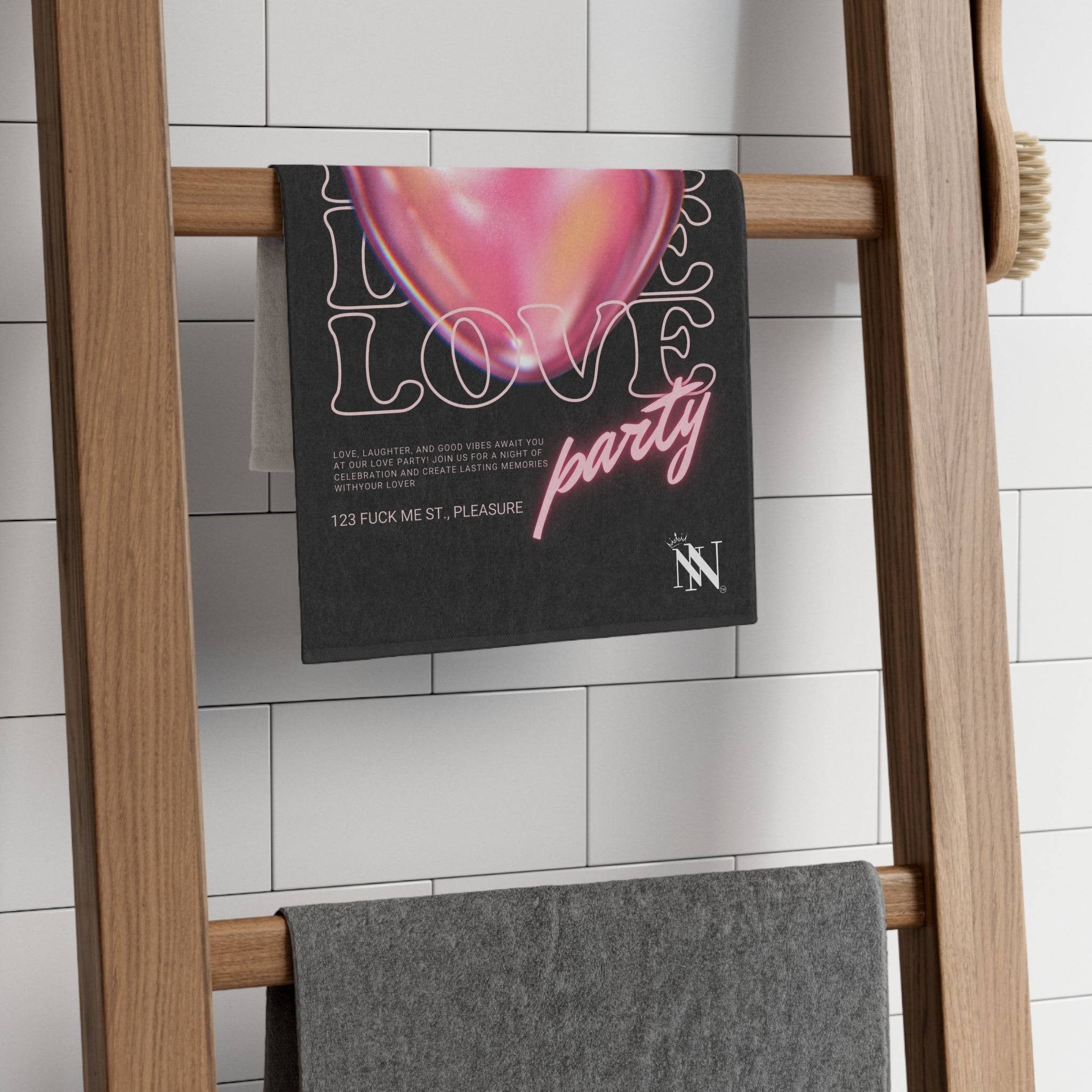 Love Party | Mix & Match Soft Fun-Flirty Lovers’ Towels