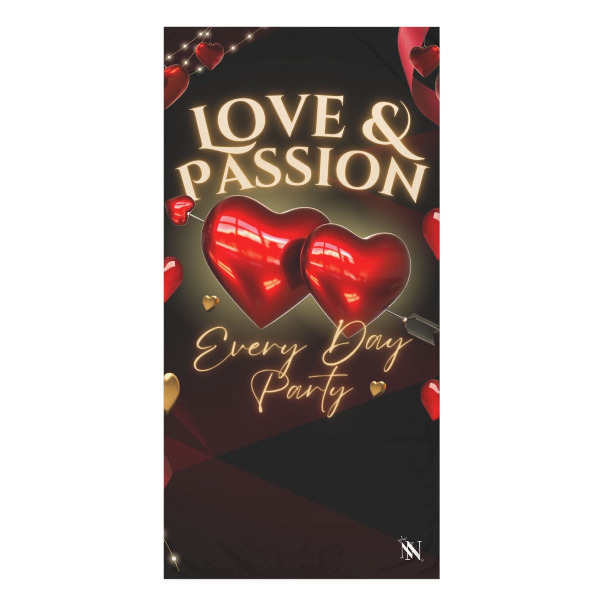Love & Passion Everyday | Mix & Match Naughty XL Fun-Flirty Lovers’ Towels