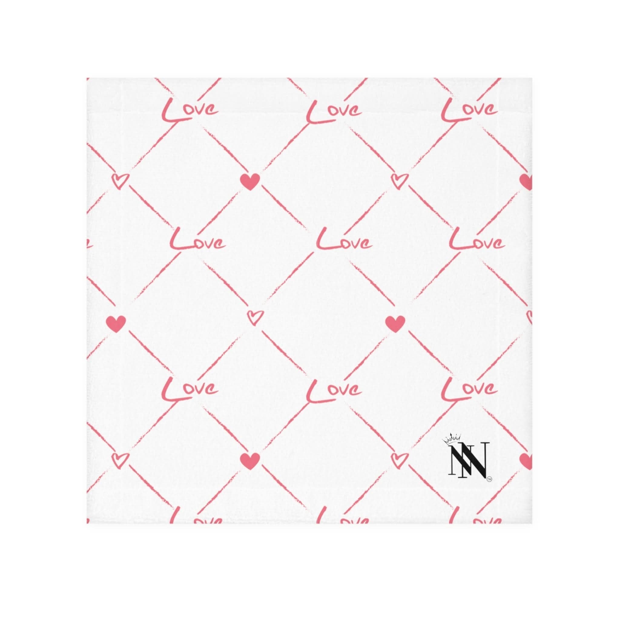 Love Pattern Print | Mix & Match Lils’ Fun-Flirty Lovers’ Towels