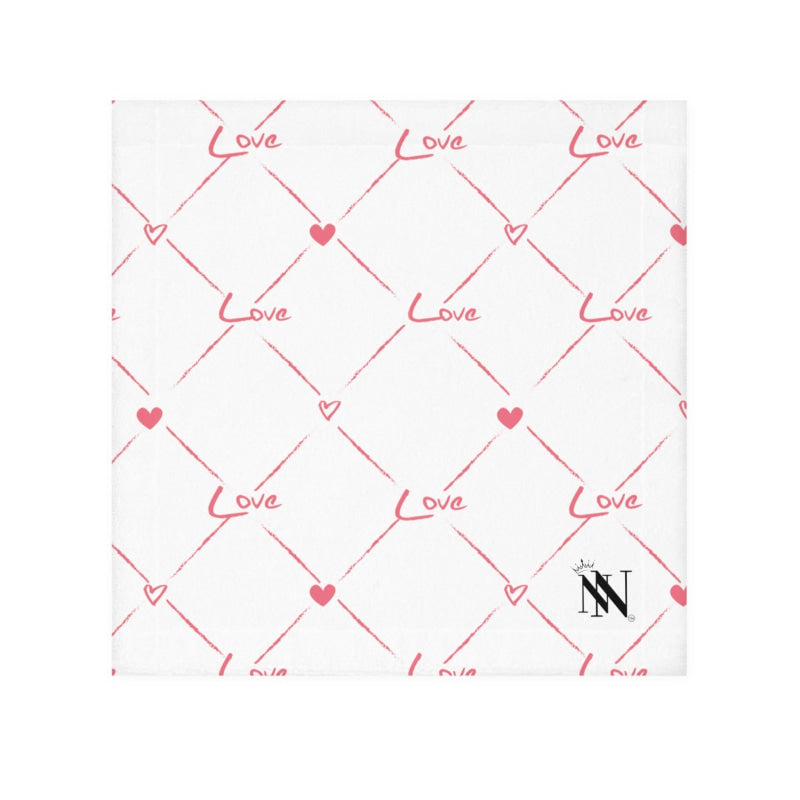 Love Pattern Print | Mix & Match Lils’ Fun-Flirty Lovers’ Towels