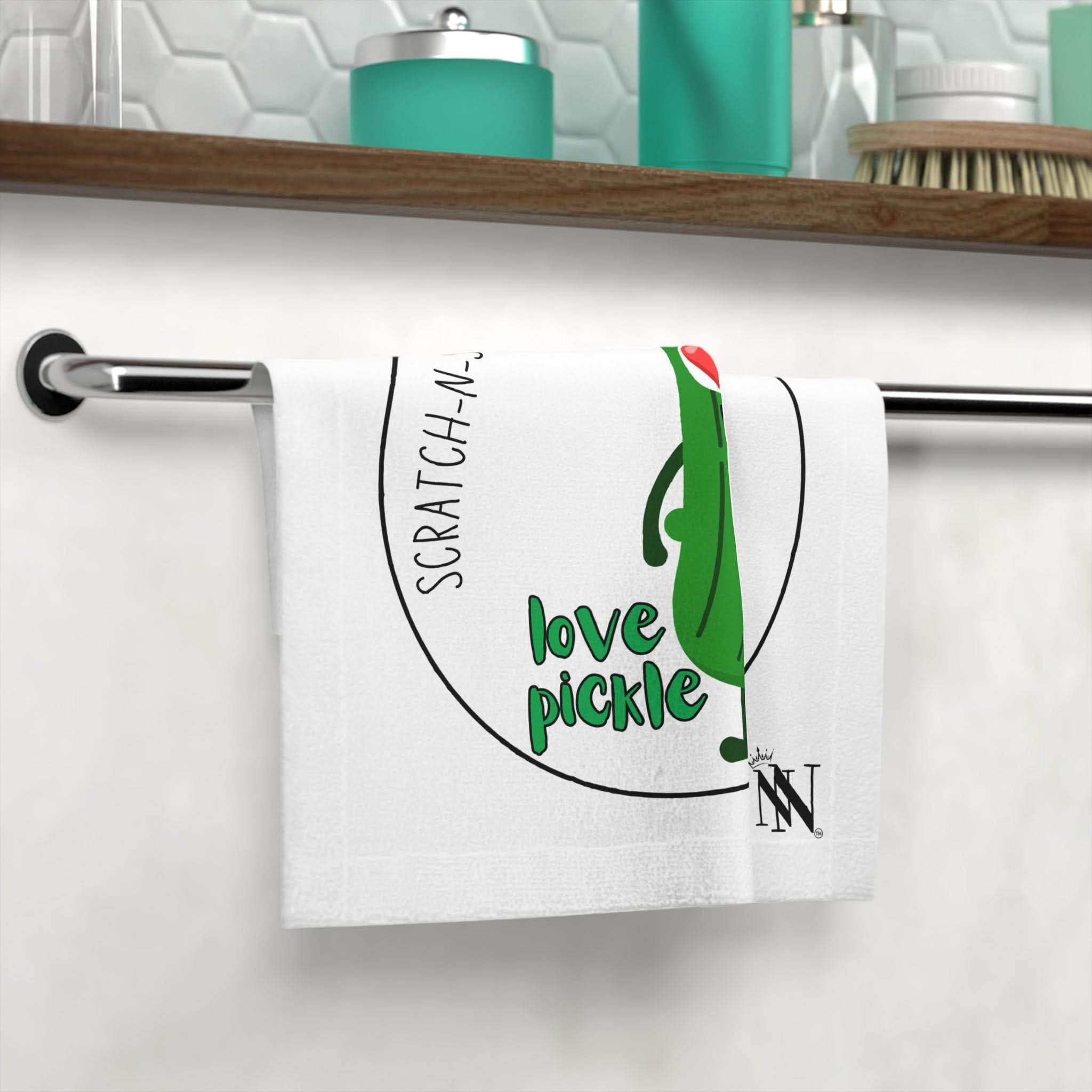 Love Pickle Scratch N Sniff | Mix & Match Lils’ Fun-Flirty Lovers’ Towels