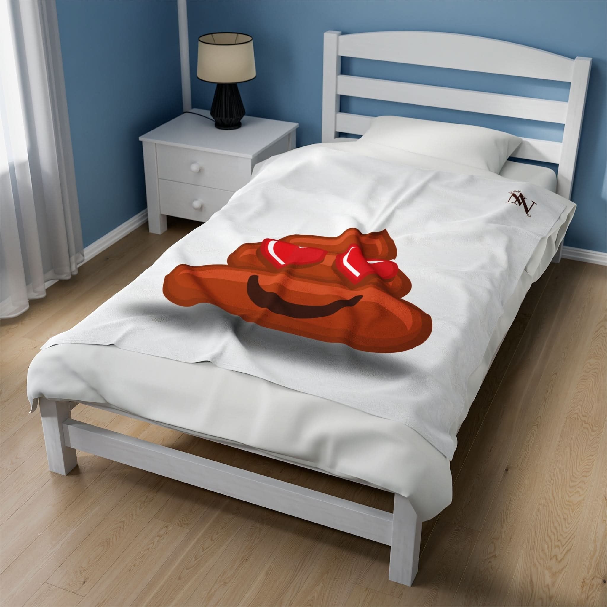 Love Poo Emoji | Mix & Match Fun-Flirty Lovers’ Blankets