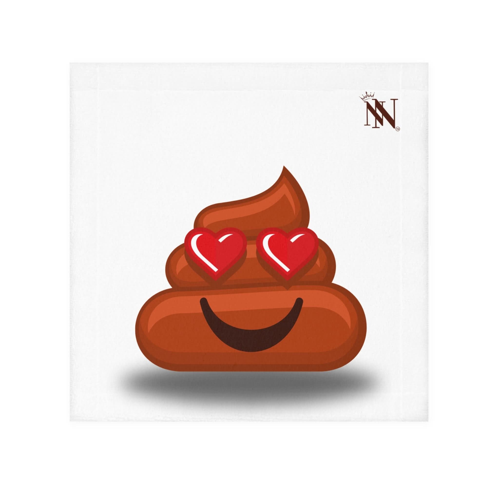 Love Poo Emoji | Mix & Match Lils’ Fun-Flirty Lovers’ Towels