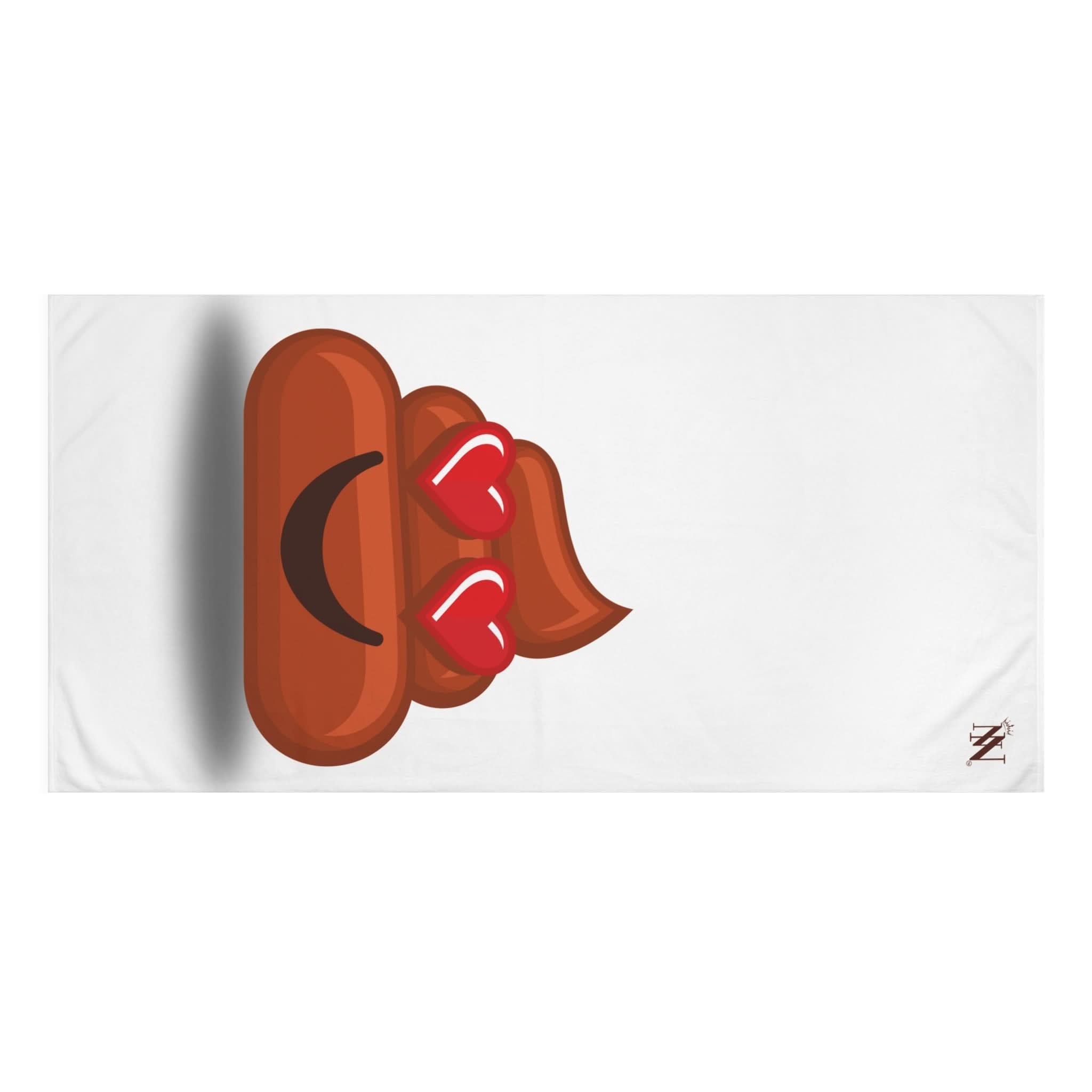 Love Poo Emoji | Mix & Match Naughty XL Fun-Flirty Lovers’ Towels