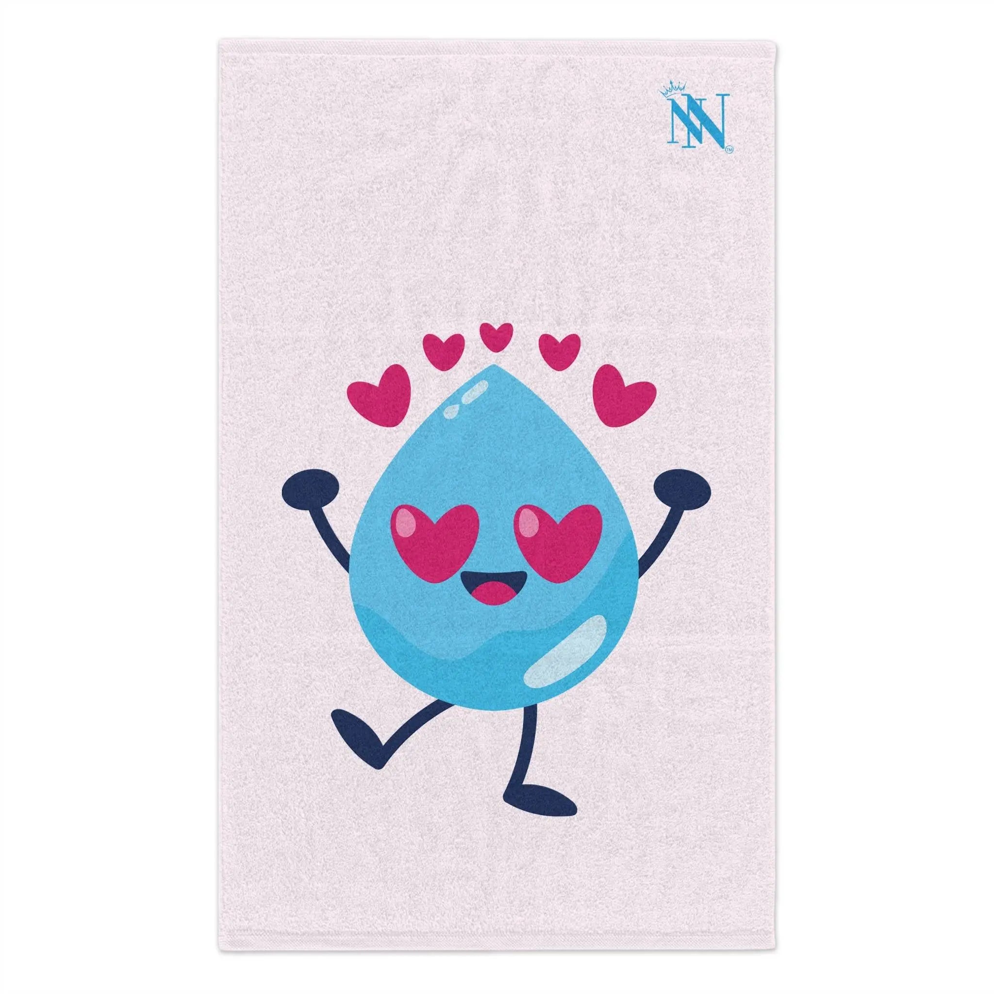 Love Rain Drop Soft Pink Mix & Match Soft Sex Towels | Naughty Lovers’ Gifts