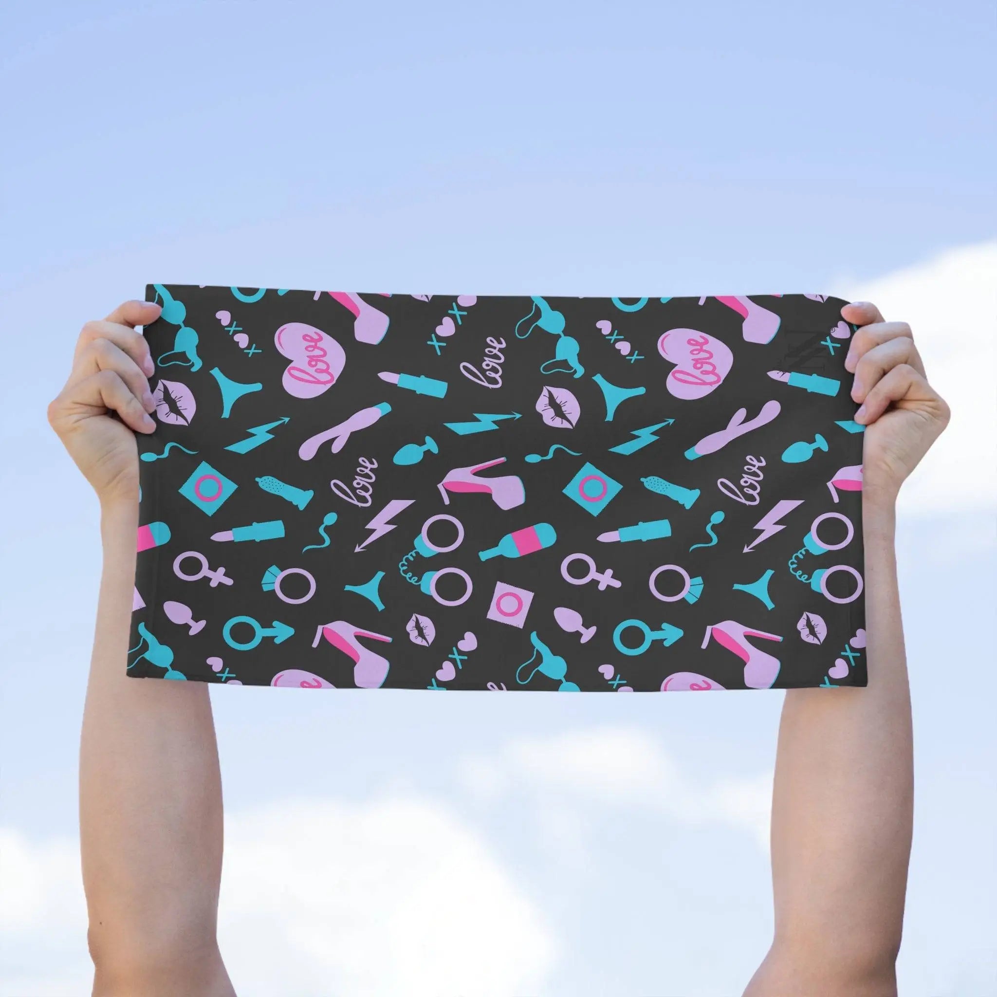 Love Sex Toys | Mix & Match Soft Fun-Flirty Lovers’ Towels