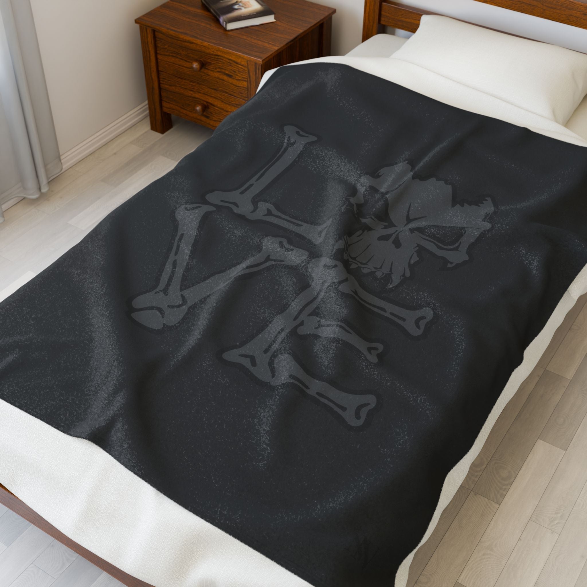 Love Skull | Mix & Match Fun-Flirty Lovers’ Blankets