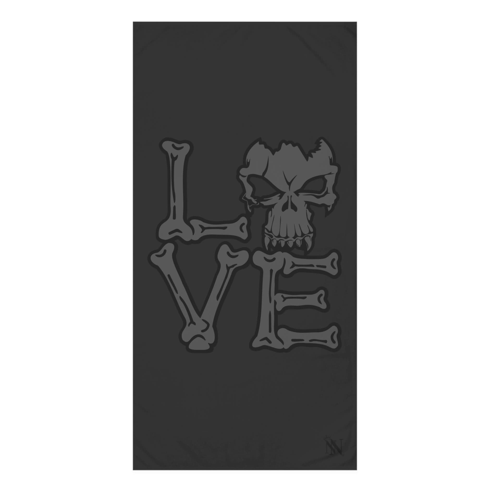 Love Skull | Mix & Match Naughty XL Fun-Flirty Lovers’ Towels