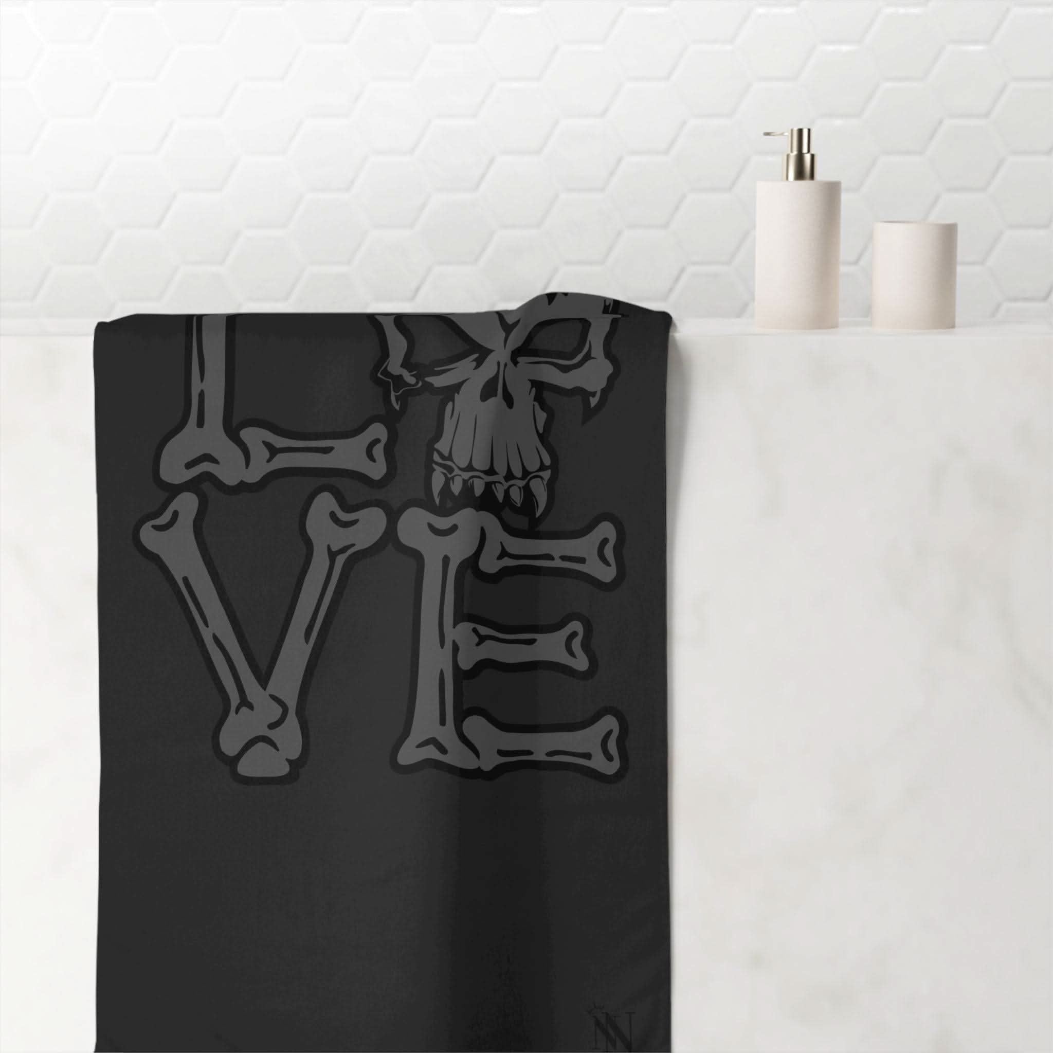 Love Skull | Mix & Match Naughty XL Fun-Flirty Lovers’ Towels