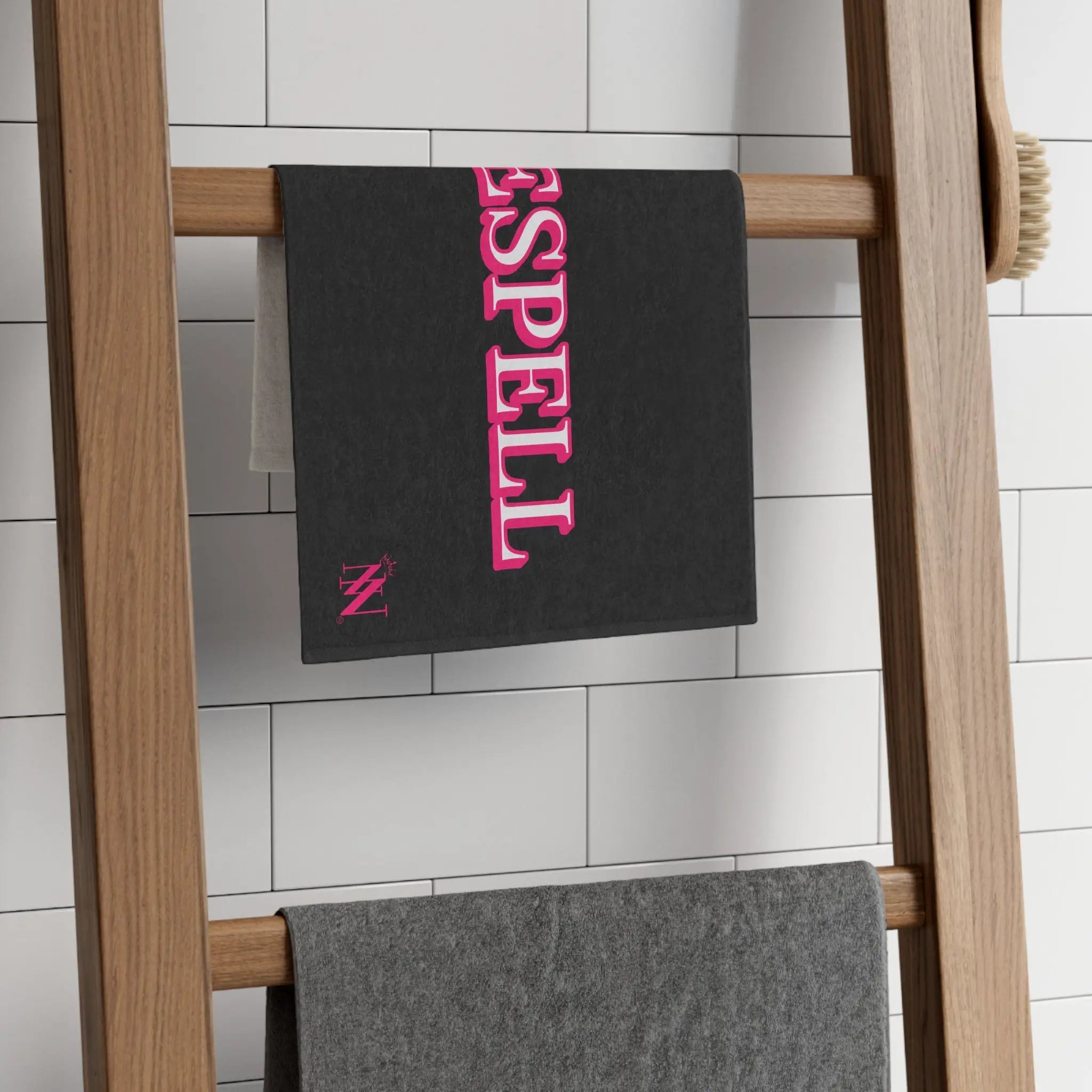 Love Spell Black | Mix & Match Soft Fun-Flirty Lovers’ Towels
