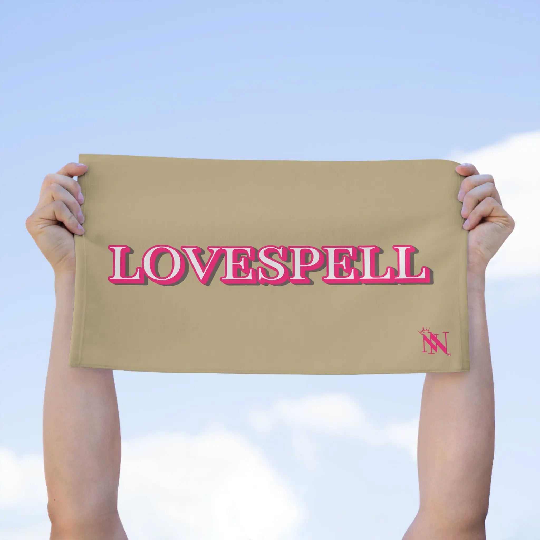 Love Spell Gold | Mix & Match Soft Fun-Flirty Lovers’ Towels