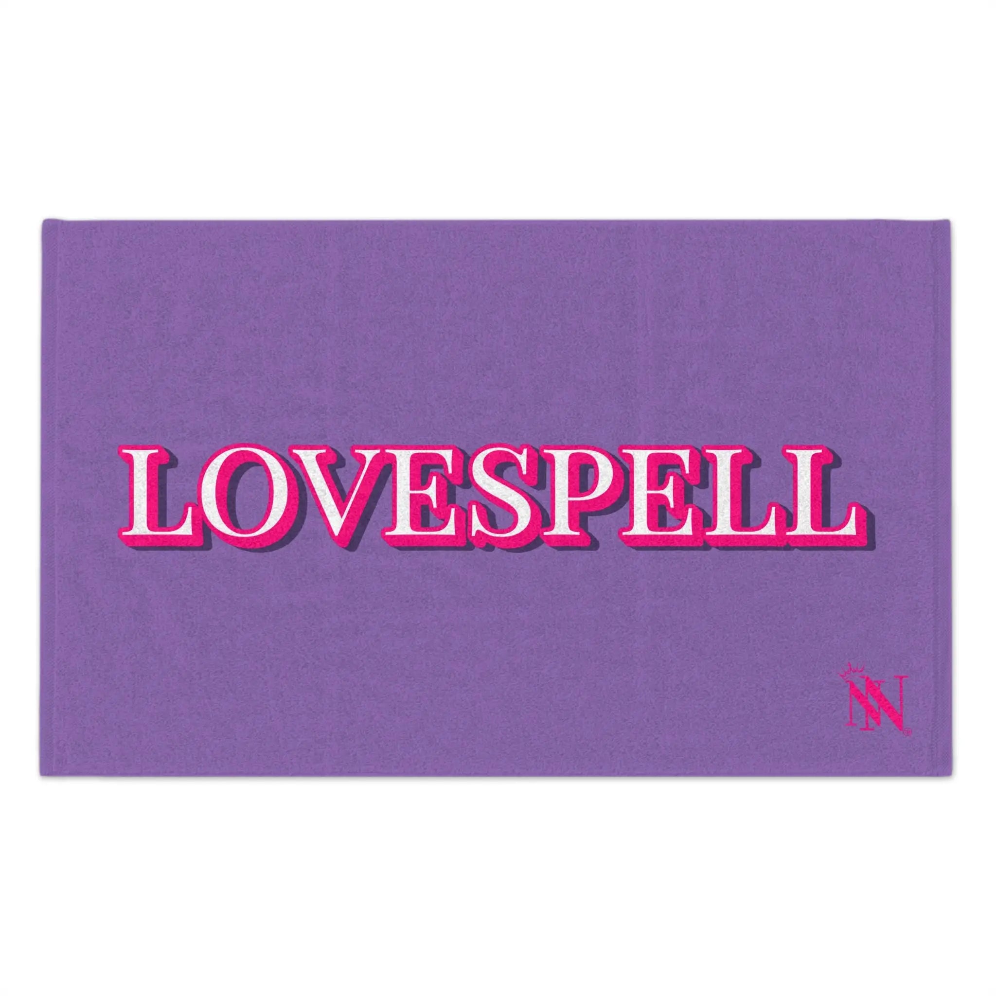 Love Spell Lavendar | Mix & Match Soft Fun-Flirty Lovers’ Towels